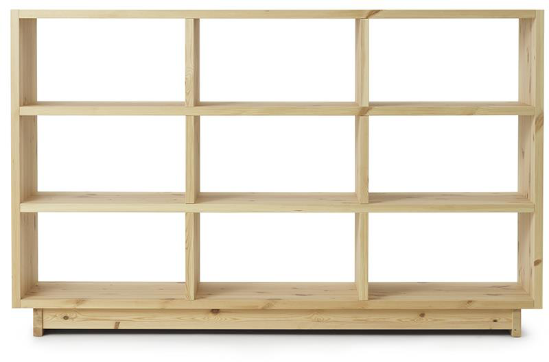 Plank Bücherregal in Natur präsentiert im Onlineshop von KAQTU Design AG. Bücherregal ist von Normann Copenhagen