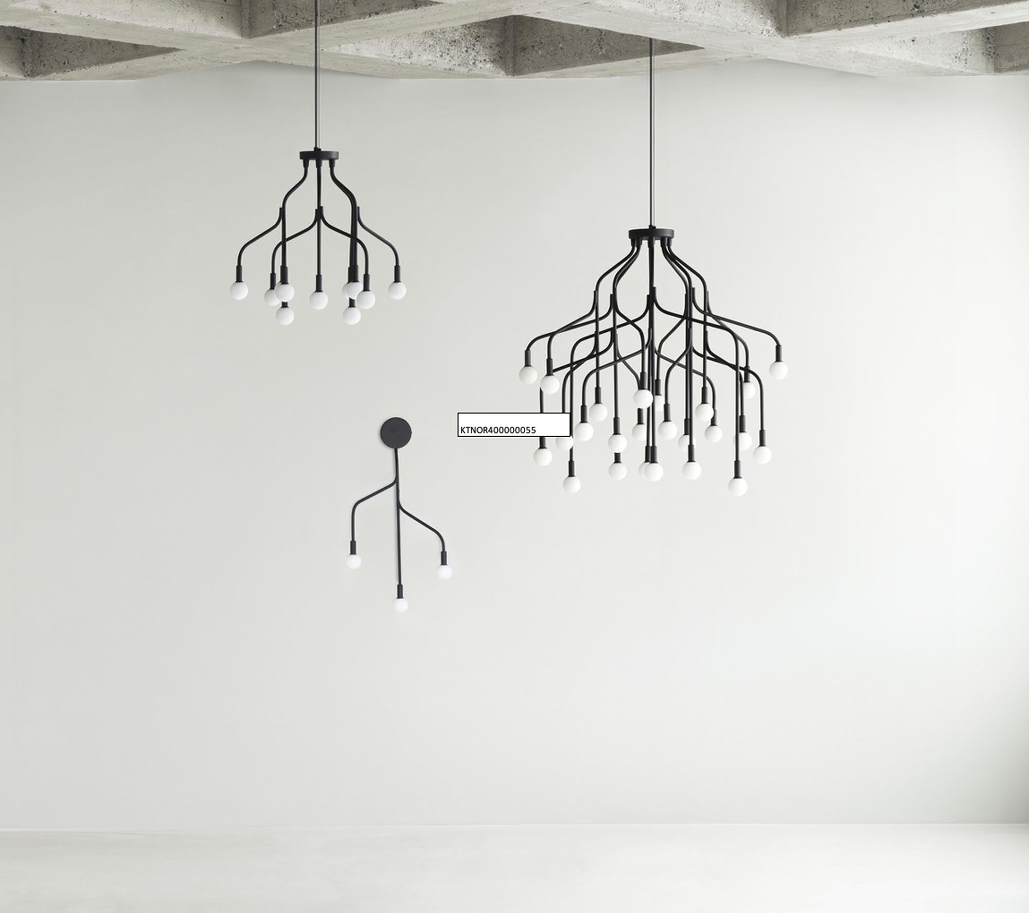 Vekst Lampe Klein EU Schwarz