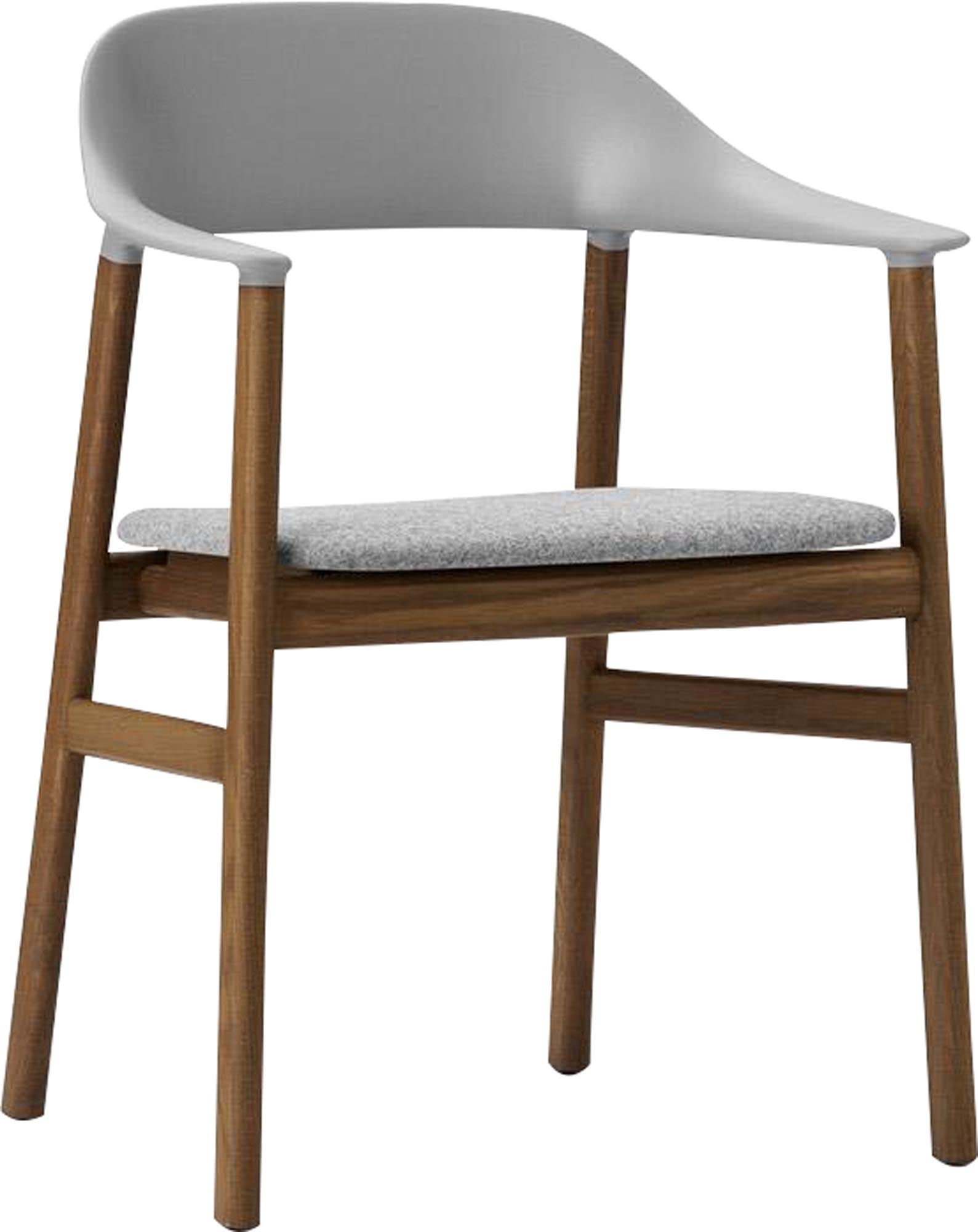 Zeitloser Herit Stuhl mit Armlehnen von Normann Copenhagen.