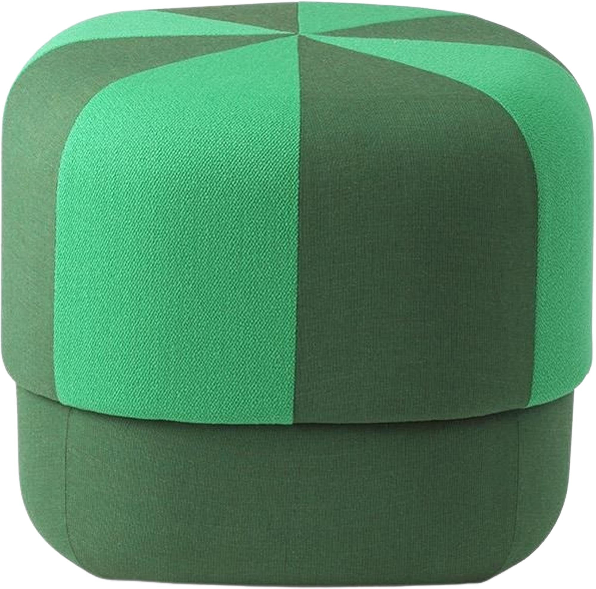 Circus Pouf Duo Klein Grün