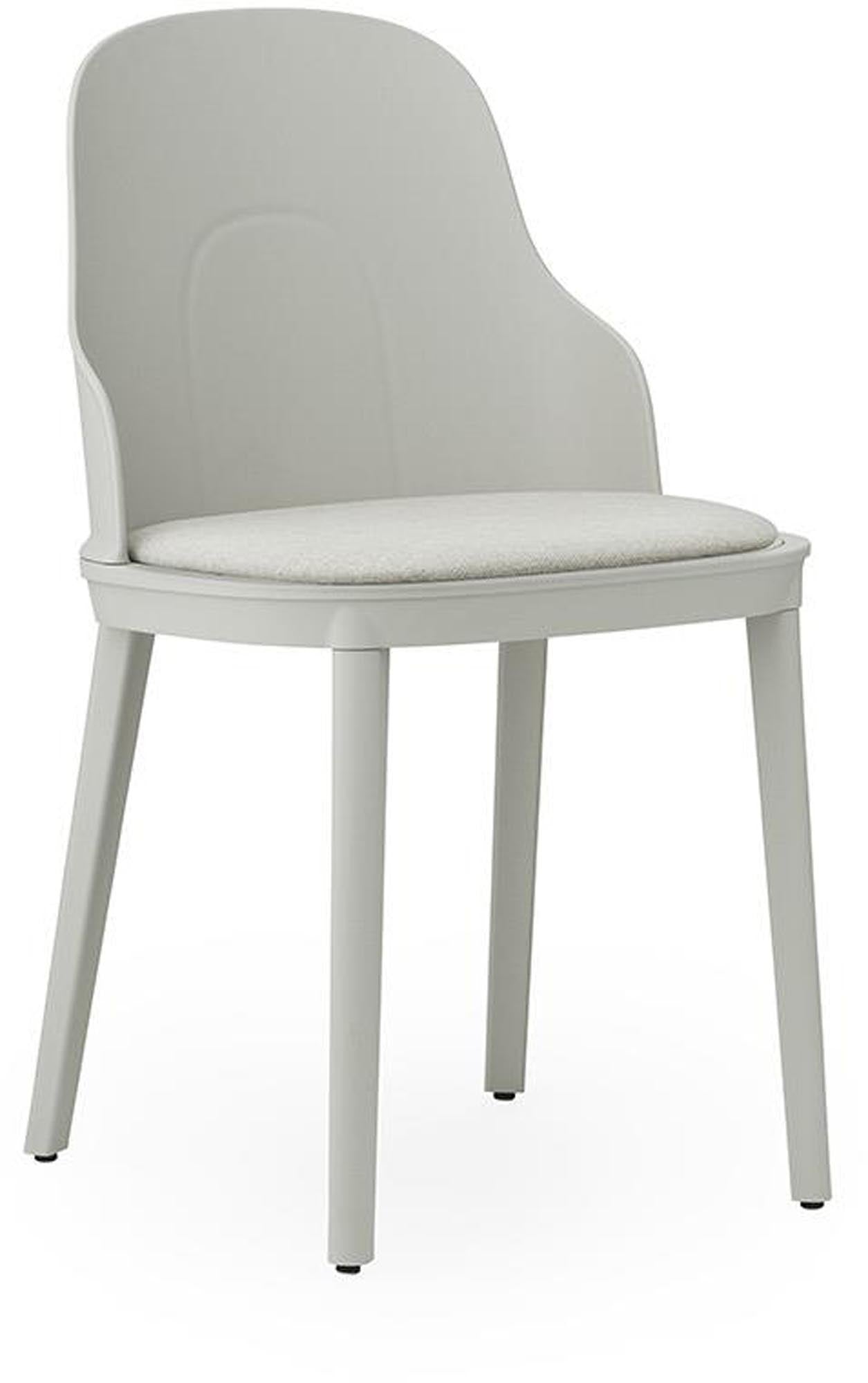 Allez Stuhl gepolstert Main Line Flax, warmes grau/polypropylen in  präsentiert im Onlineshop von KAQTU Design AG. Stuhl ist von Normann Copenhagen