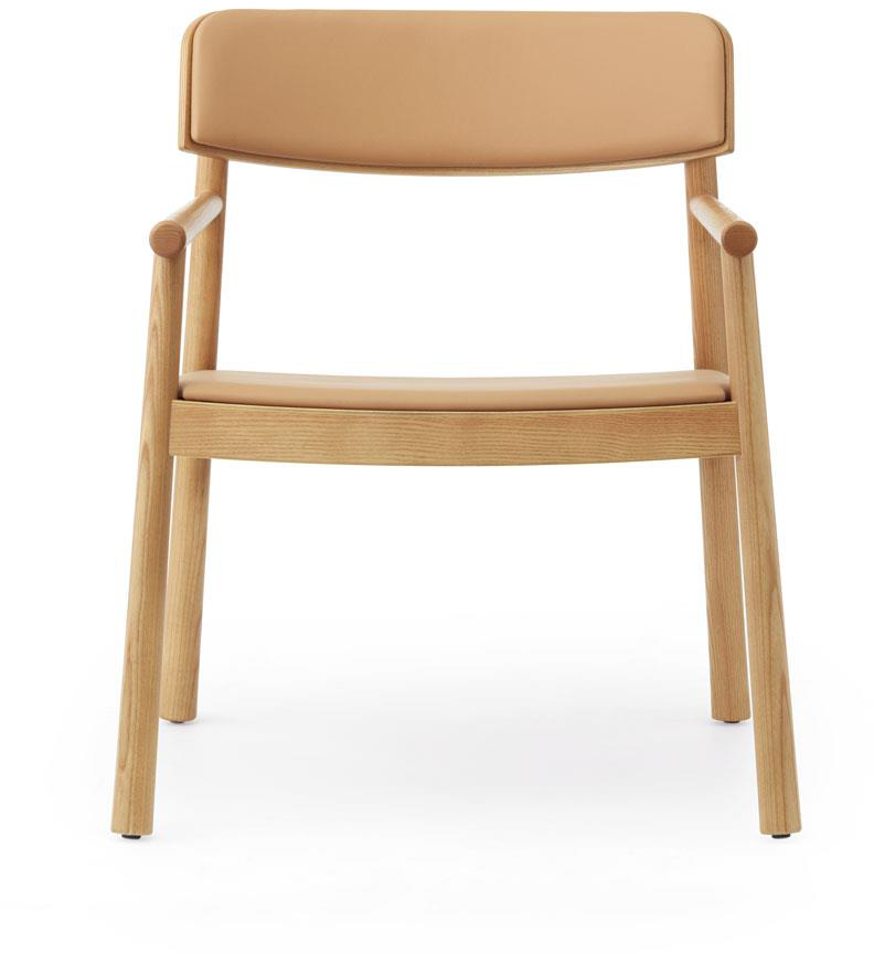 Timb Sessel in Camel präsentiert im Onlineshop von KAQTU Design AG. Sessel mit Armlehnen ist von Normann Copenhagen