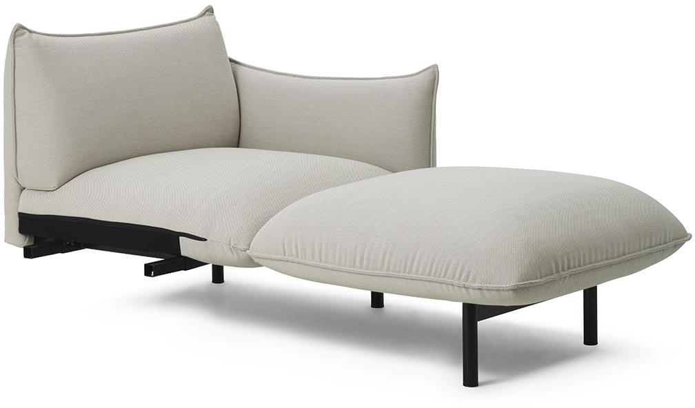 Ark Modular Sofa 420 Armlehne rechts in Beige / Schwarz präsentiert im Onlineshop von KAQTU Design AG. Modulares Sofa ist von Normann Copenhagen