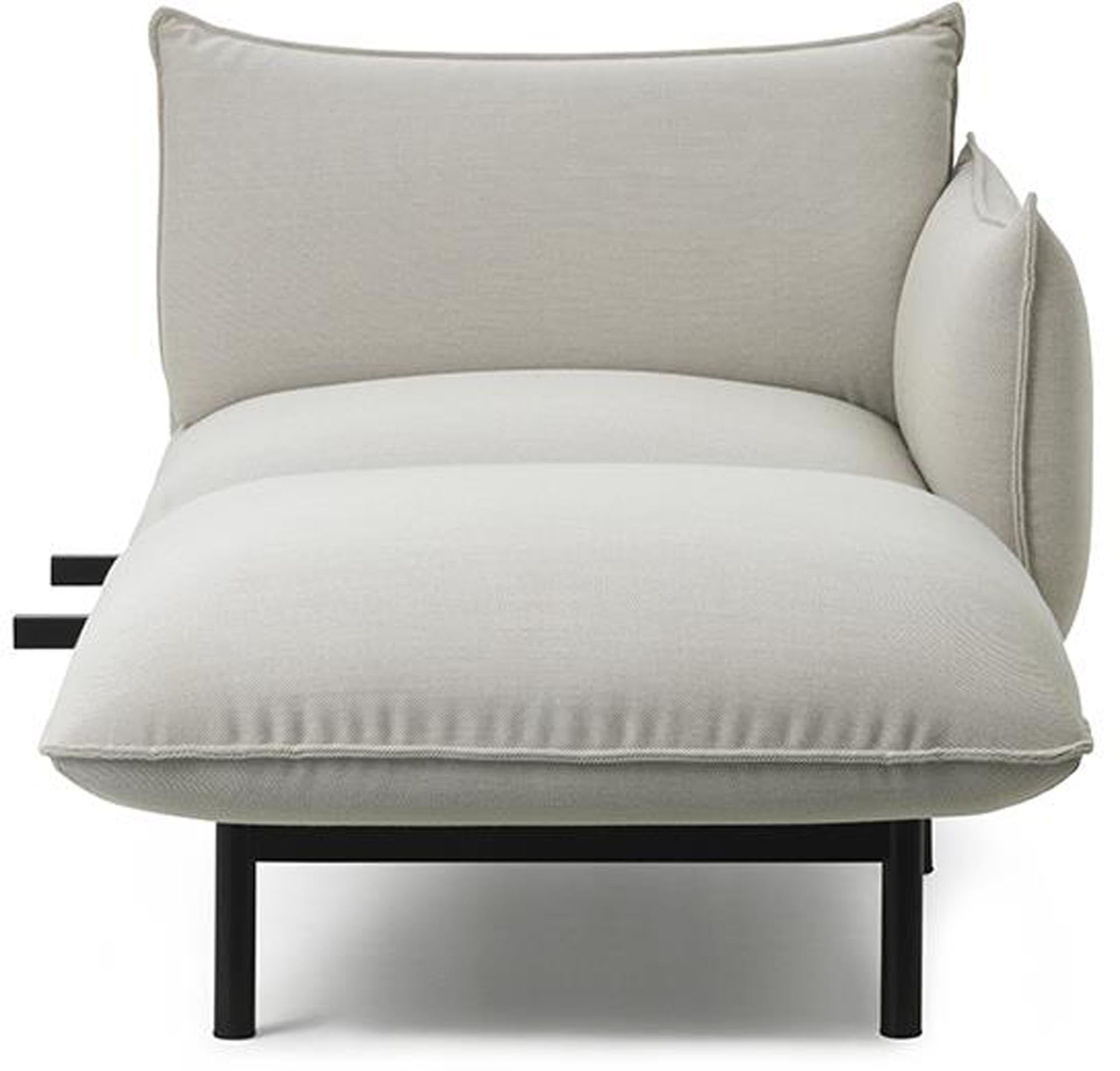 Elegantes Ark Modular Sofa 420 mit rechter Armlehne von Normann.