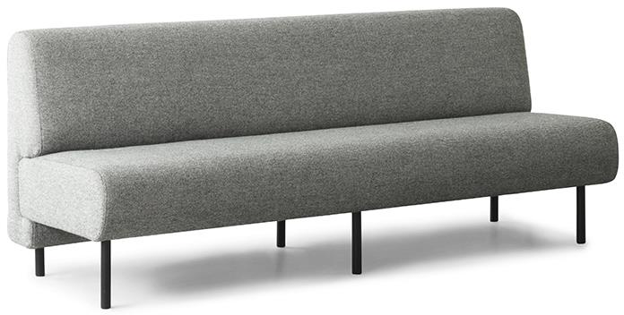 Frame Sofa in Hellgrau präsentiert im Onlineshop von KAQTU Design AG. 3er Sofa ist von Normann Copenhagen