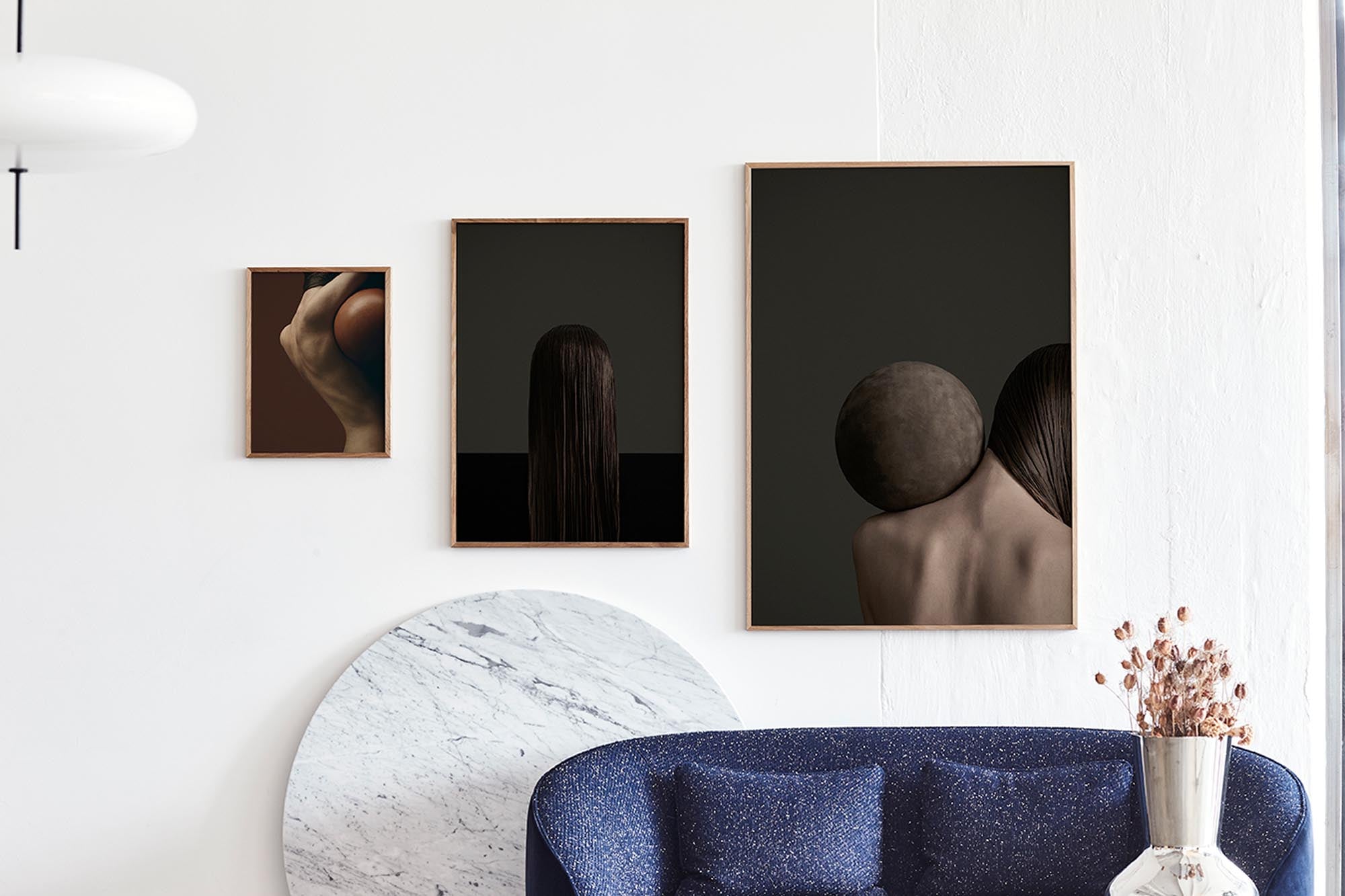 Eleganter Kunstdruck von Paper Collective für stilvolle Räume.