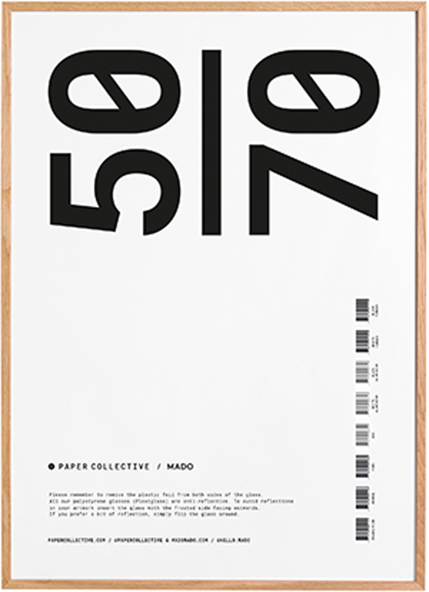 Eleganter Kunstdruck im Rahmen von Paper Collective für zeitlose Räume.