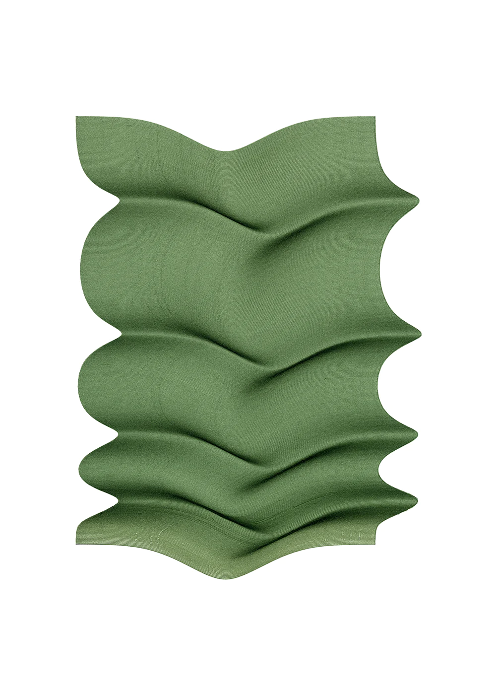 Green Fold  in Grün / Weiss präsentiert im Onlineshop von KAQTU Design AG. Bild ist von Paper Collective