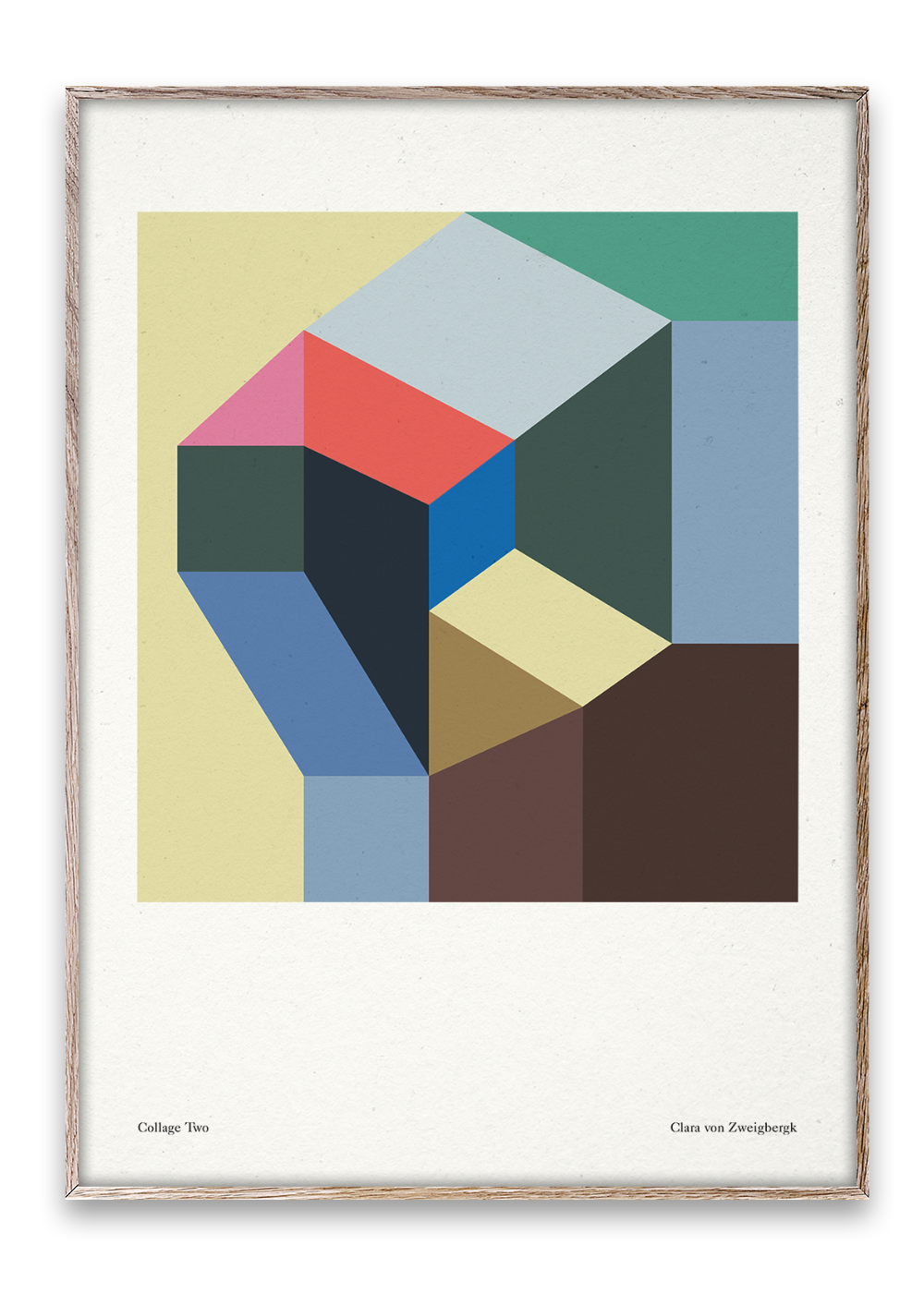 Collage Two  in Multicolor präsentiert im Onlineshop von KAQTU Design AG. Bild ist von Paper Collective