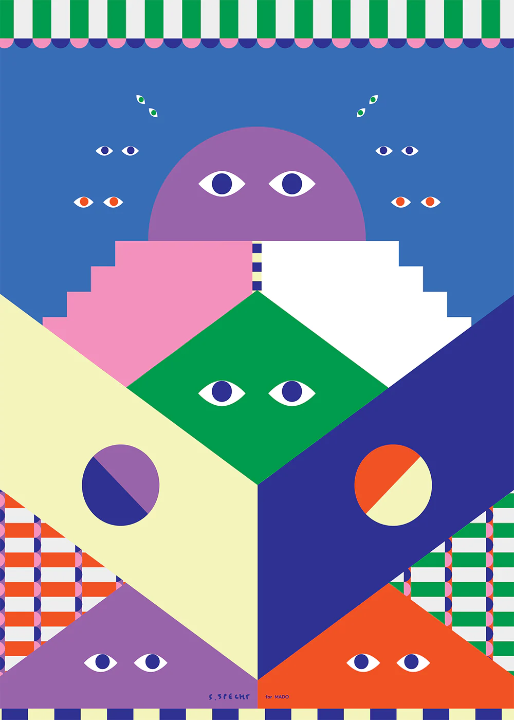 Bedtime Story  in Multicolor präsentiert im Onlineshop von KAQTU Design AG. Bild ist von Paper Collective