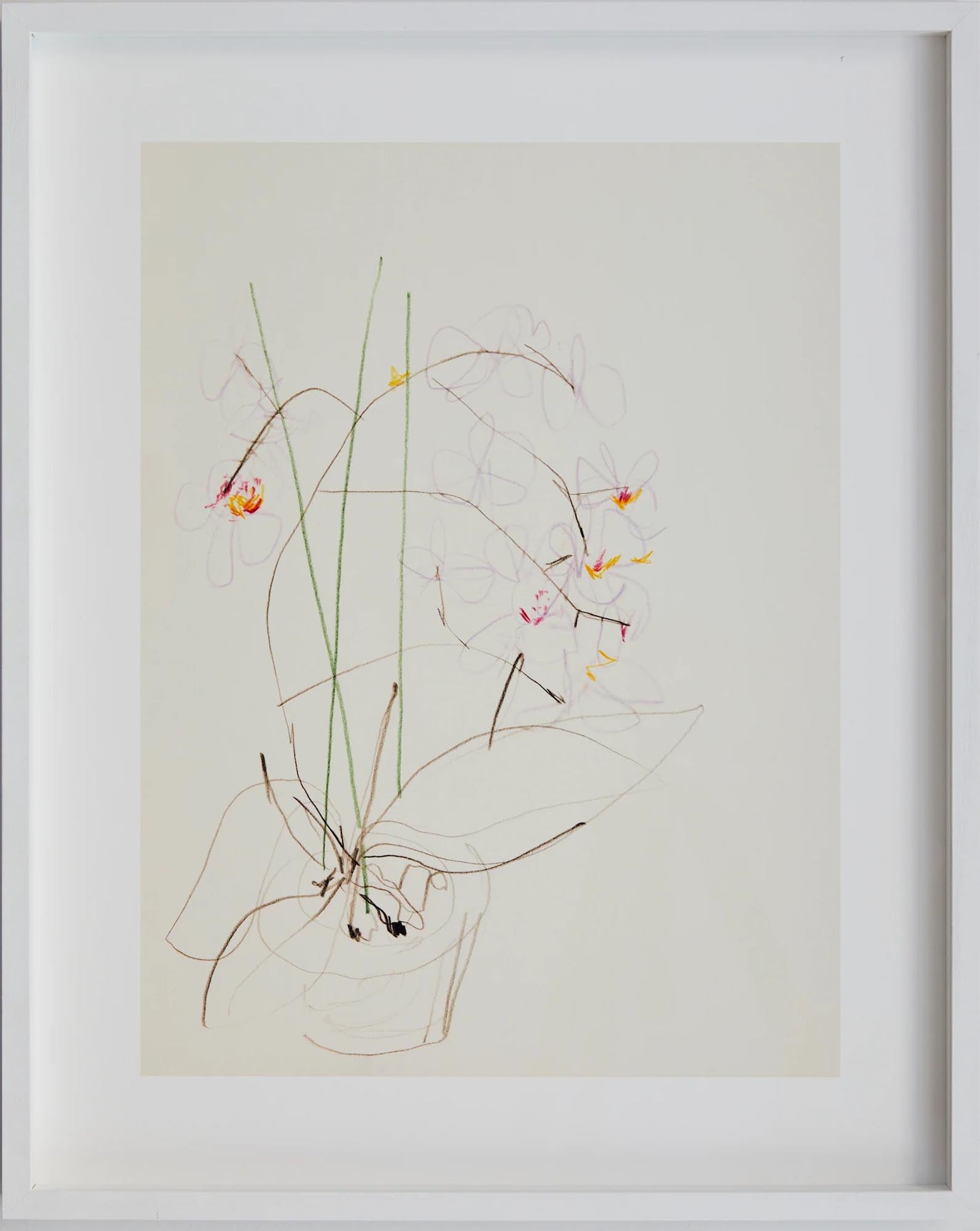 Studio Life 05 Flowers gerahmt Kunstdruck