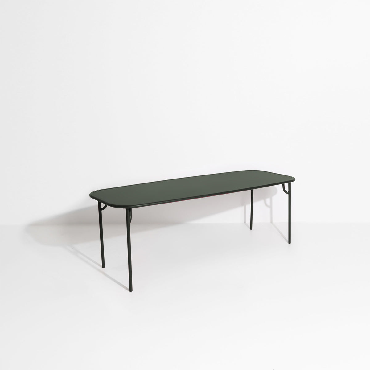 Week-End Tisch Large in Green Glass präsentiert im Onlineshop von KAQTU Design AG. Gartentisch ist von Petite Friture