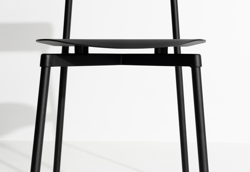 Fromme Stuhl in Black präsentiert im Onlineshop von KAQTU Design AG. Gartenstuhl ist von Petite Friture