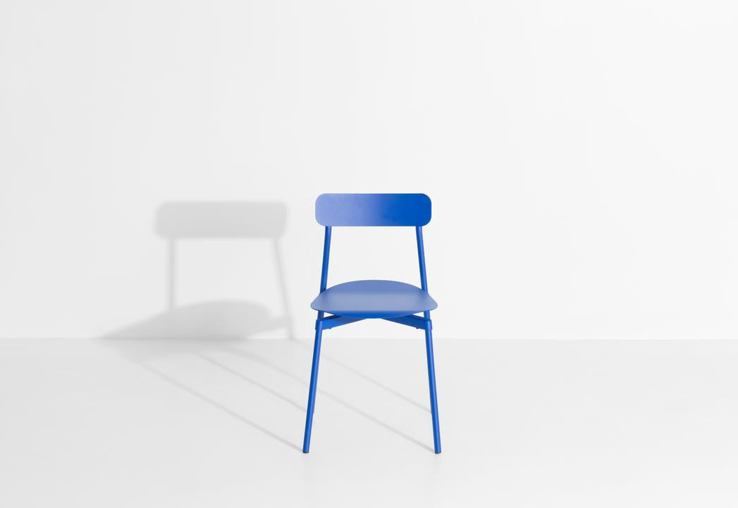 Fromme Stuhl in Blue präsentiert im Onlineshop von KAQTU Design AG. Gartenstuhl ist von Petite Friture