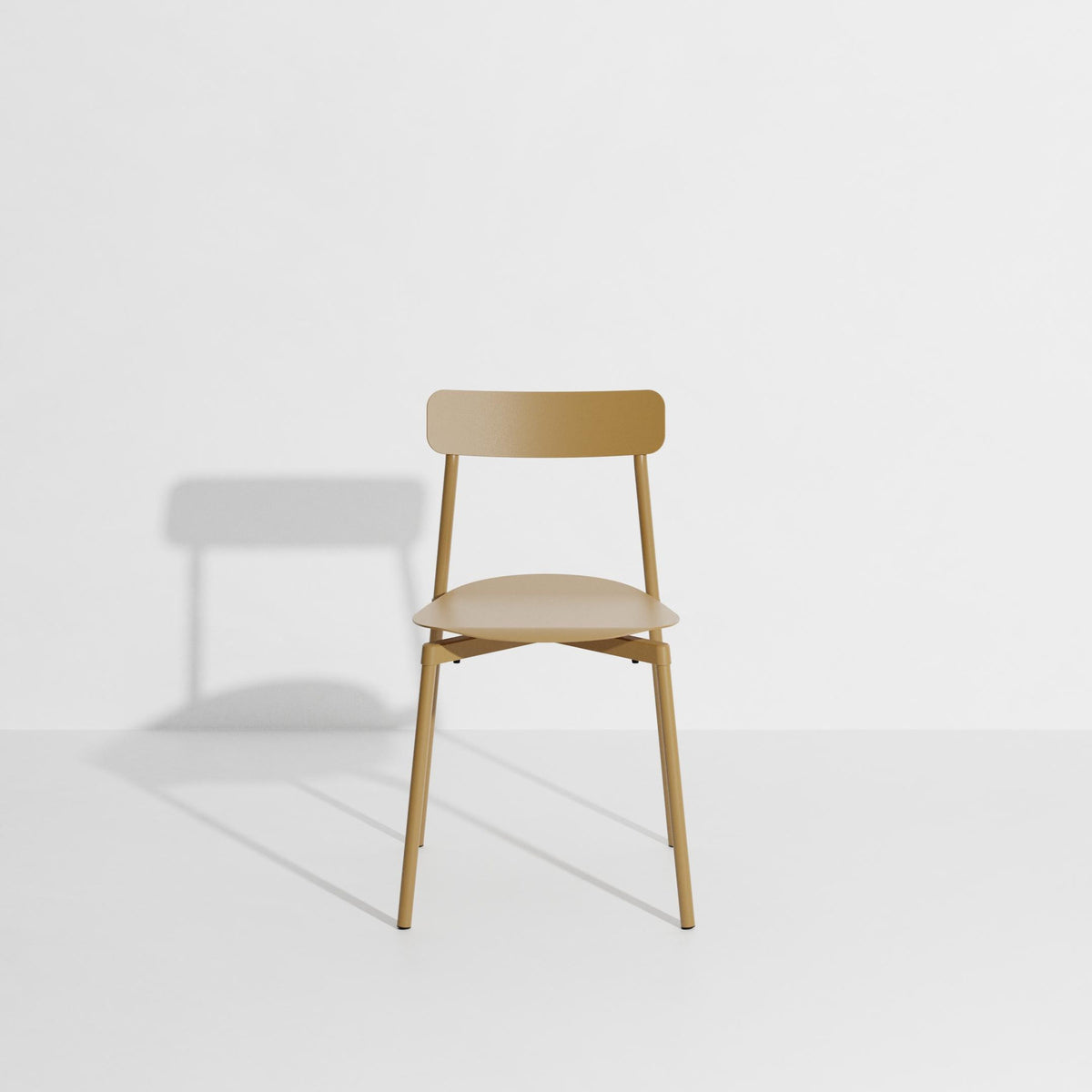 Fromme Stuhl in Gold präsentiert im Onlineshop von KAQTU Design AG. Gartenstuhl ist von Petite Friture