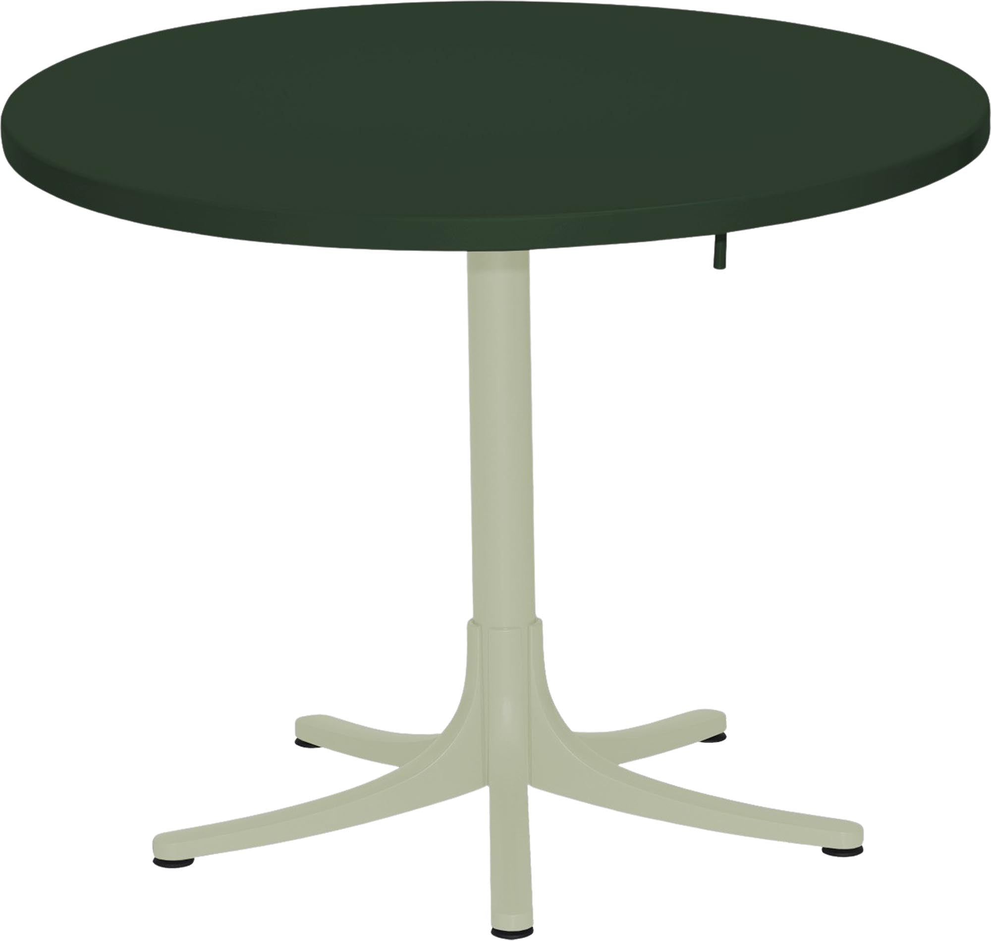 Metalltisch Arbon ⌀ 92: Eleganz und Funktionalität für draußen.
