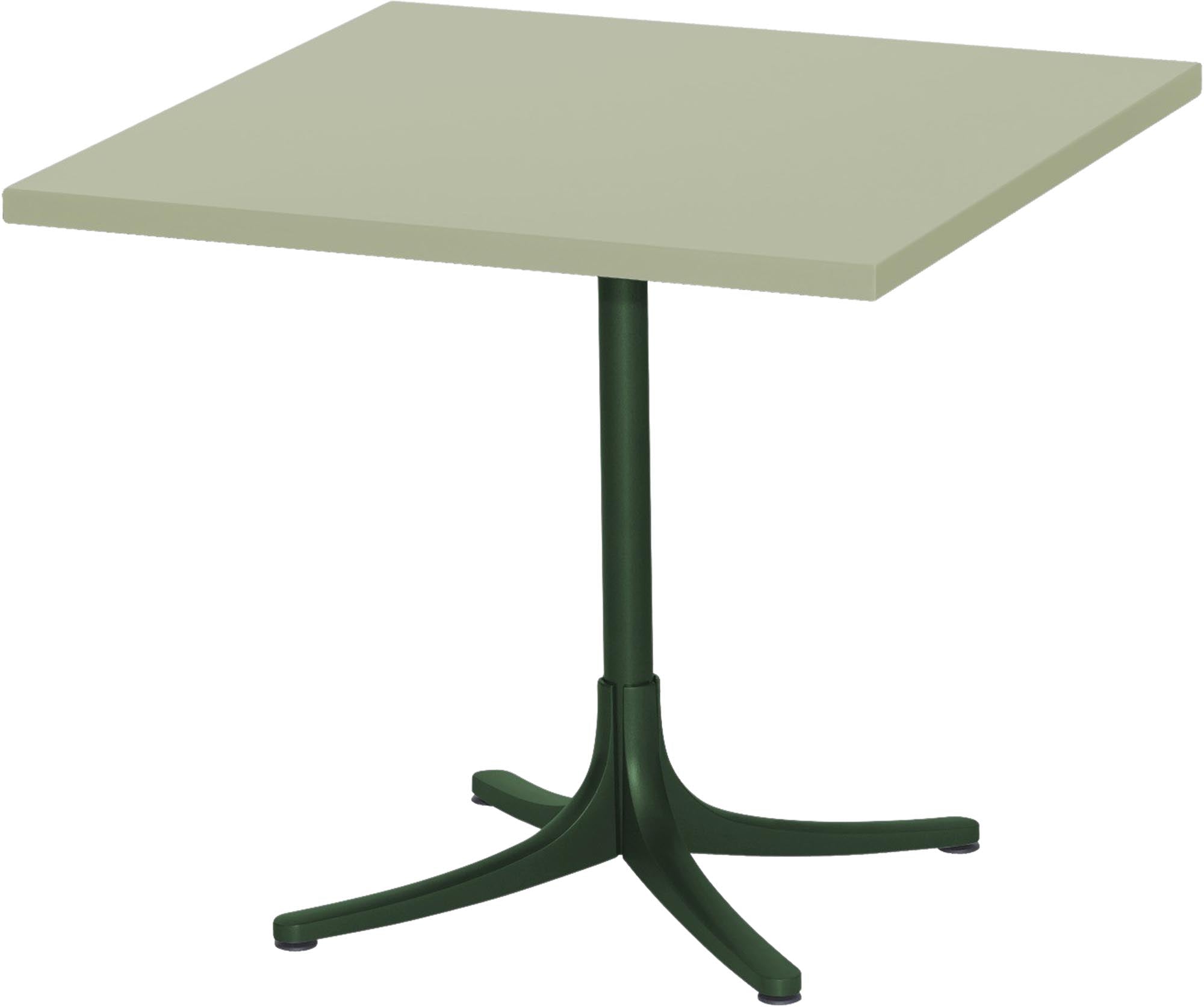Stilvoller Metalltisch Arbon 80x80 von Schaffner für Outdoor-Genuss.
