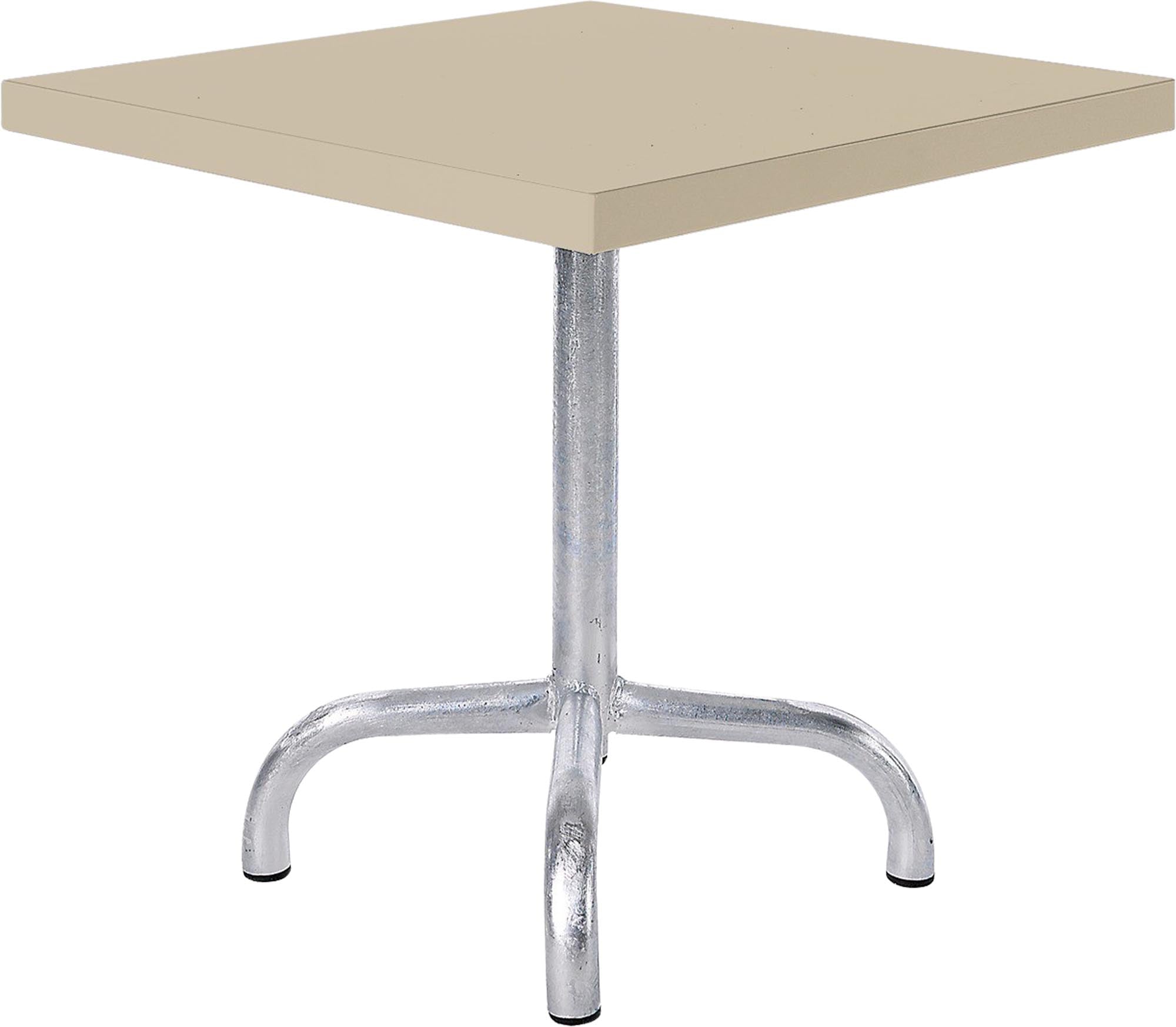 Table d'appoint en métal Säntis pour l'extérieur 50x50/50