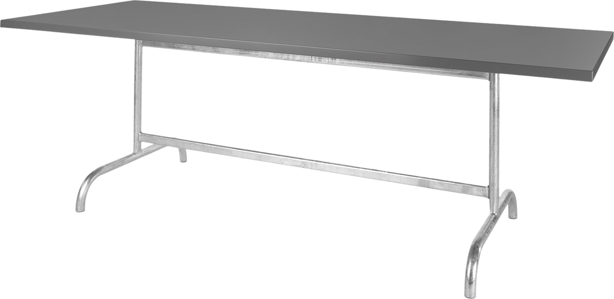 Säntis Metall-Gartentisch 240x80 klappbar in Graphit präsentiert im Onlineshop von KAQTU Design AG. Gartentisch ist von Schaffner