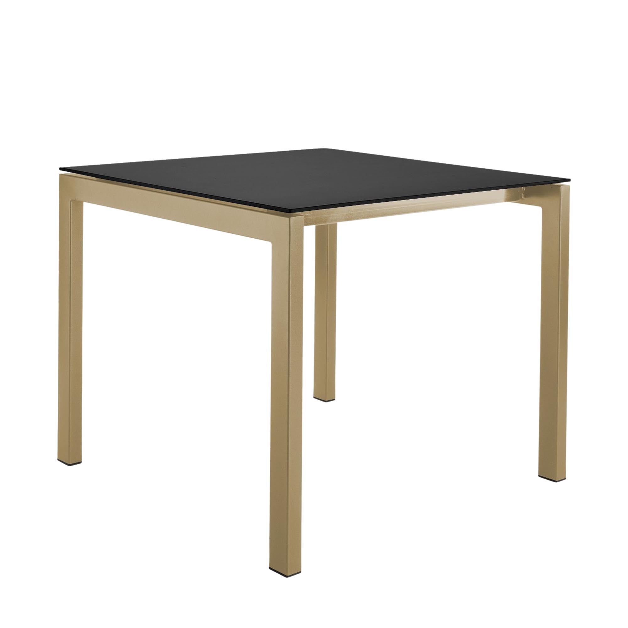 Robuster Fiberglastisch Luzern 80x80: Ideal für Outdoor-Events.
