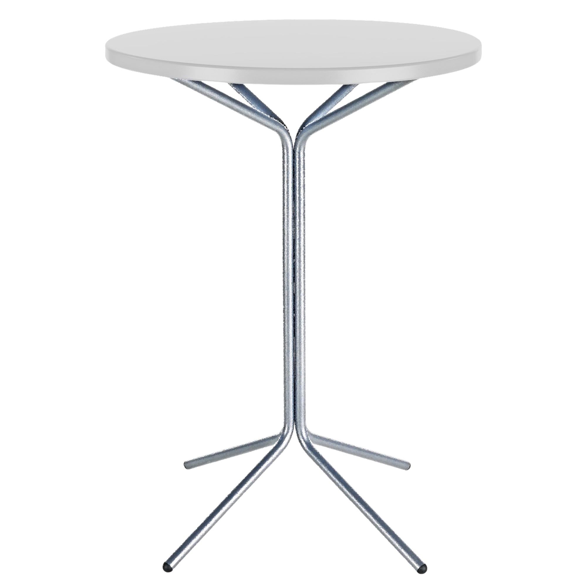 PIX Metall-Stehtisch Outdoor ø80 / 110 in Weiss / Feuerverzinkt präsentiert im Onlineshop von KAQTU Design AG. Hochtisch Outdoor ist von Schaffner