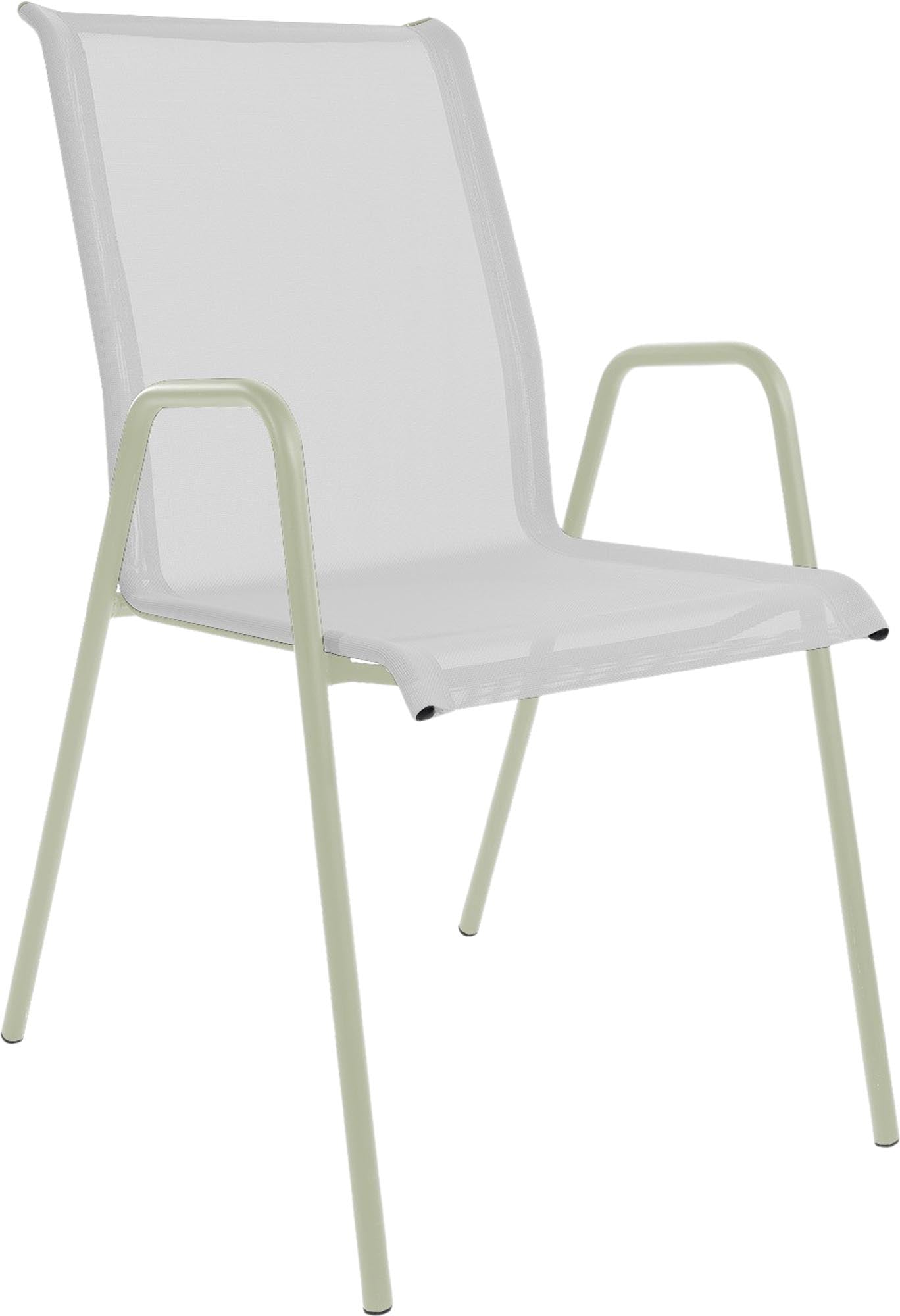 Sedia da giardino in tessuto Locarno con braccioli