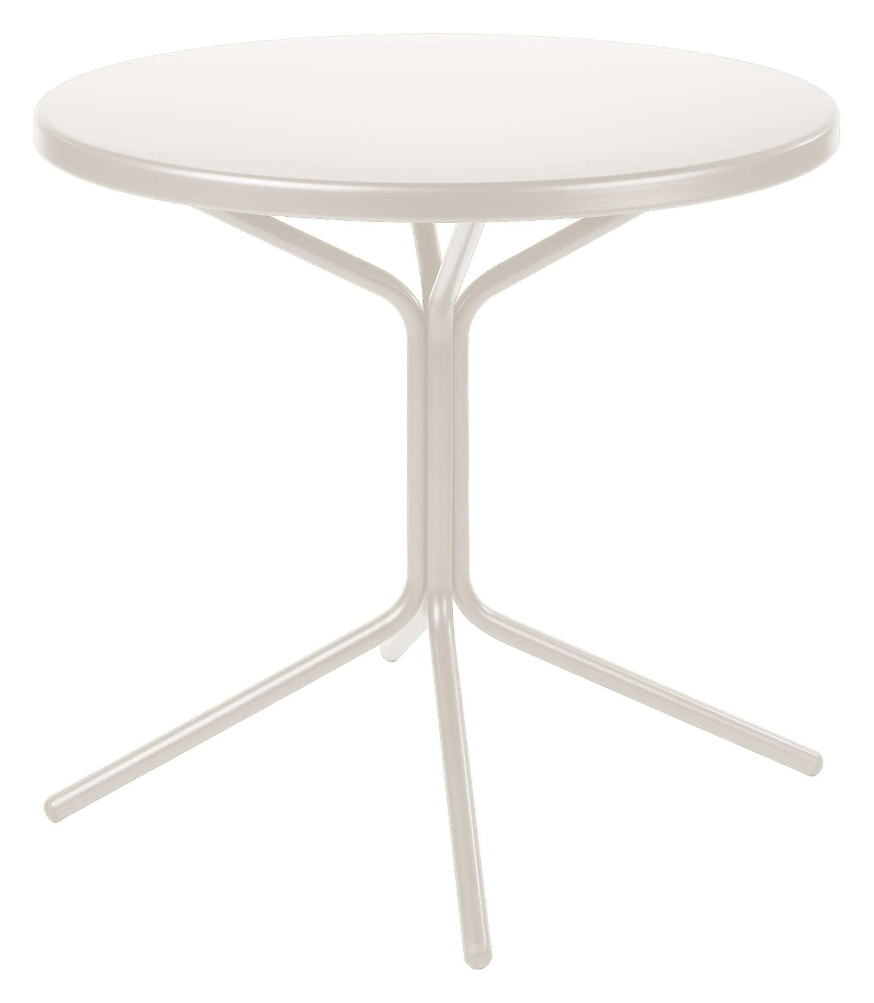 PIX Metall-Gartentisch ø80 / 72 in Pastellsand präsentiert im Onlineshop von KAQTU Design AG. Gartentisch ist von Schaffner