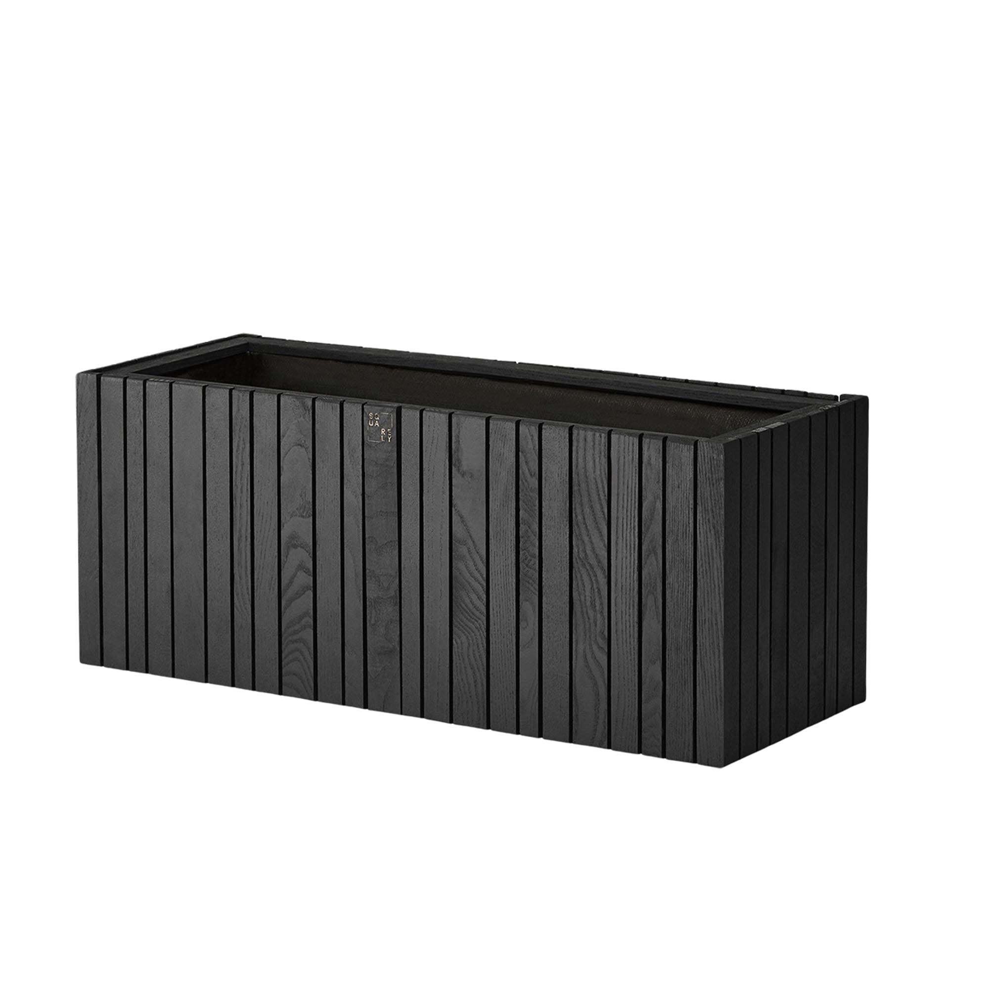 GrowWIDE von Squarely Copenhagen: Stilvoller Pflanzkasten aus Holz, ideal für Innen- und Außenbereiche, nachhaltig und modern.