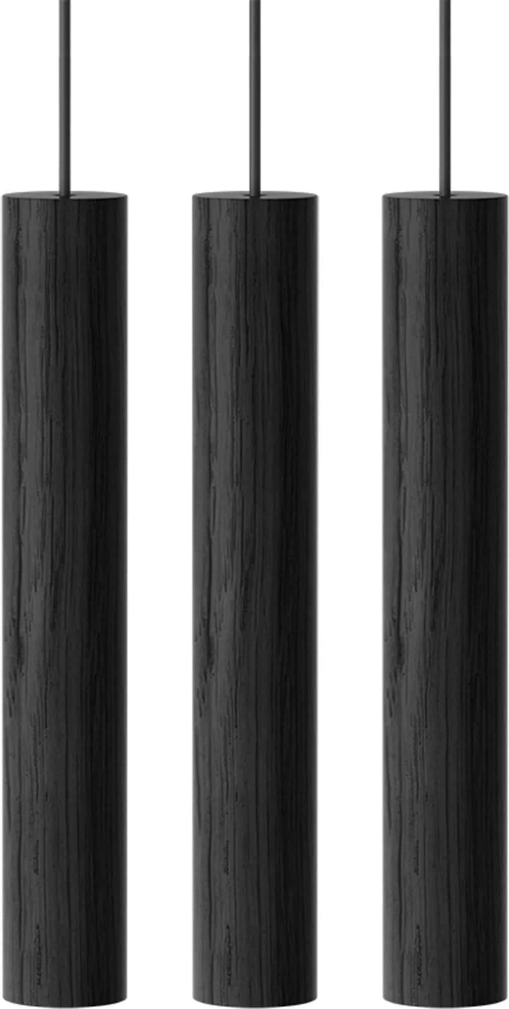 Umage Chimes Trio: Natürliche Eleganz mit Eichenholz-Lampenschirmen.