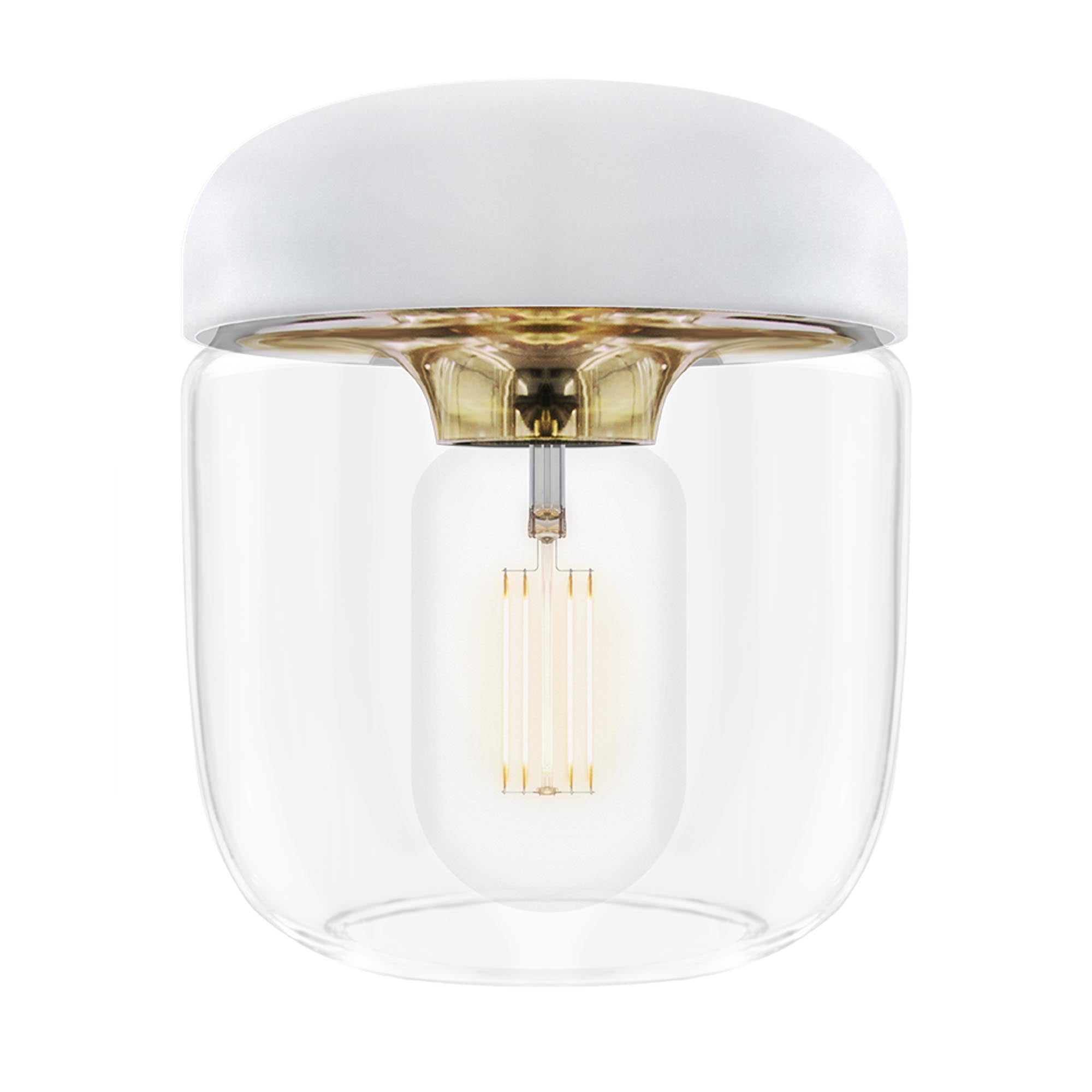 Der Acorn Lampenschirm von Umage kombiniert modernes Design mit organischen Formen und schafft eine warme, einladende Atmosphäre.
