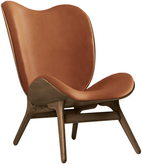 A conversation piece tall armchair