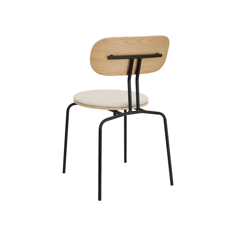 Curious Stuhl gepolstert in White Sands präsentiert im Onlineshop von KAQTU Design AG. Stuhl ist von Umage