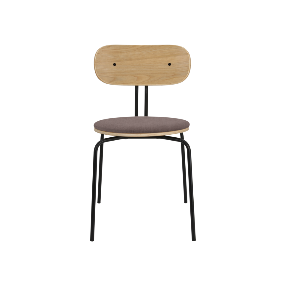 Curious Stuhl gepolstert in Monrose präsentiert im Onlineshop von KAQTU Design AG. Stuhl ist von Umage