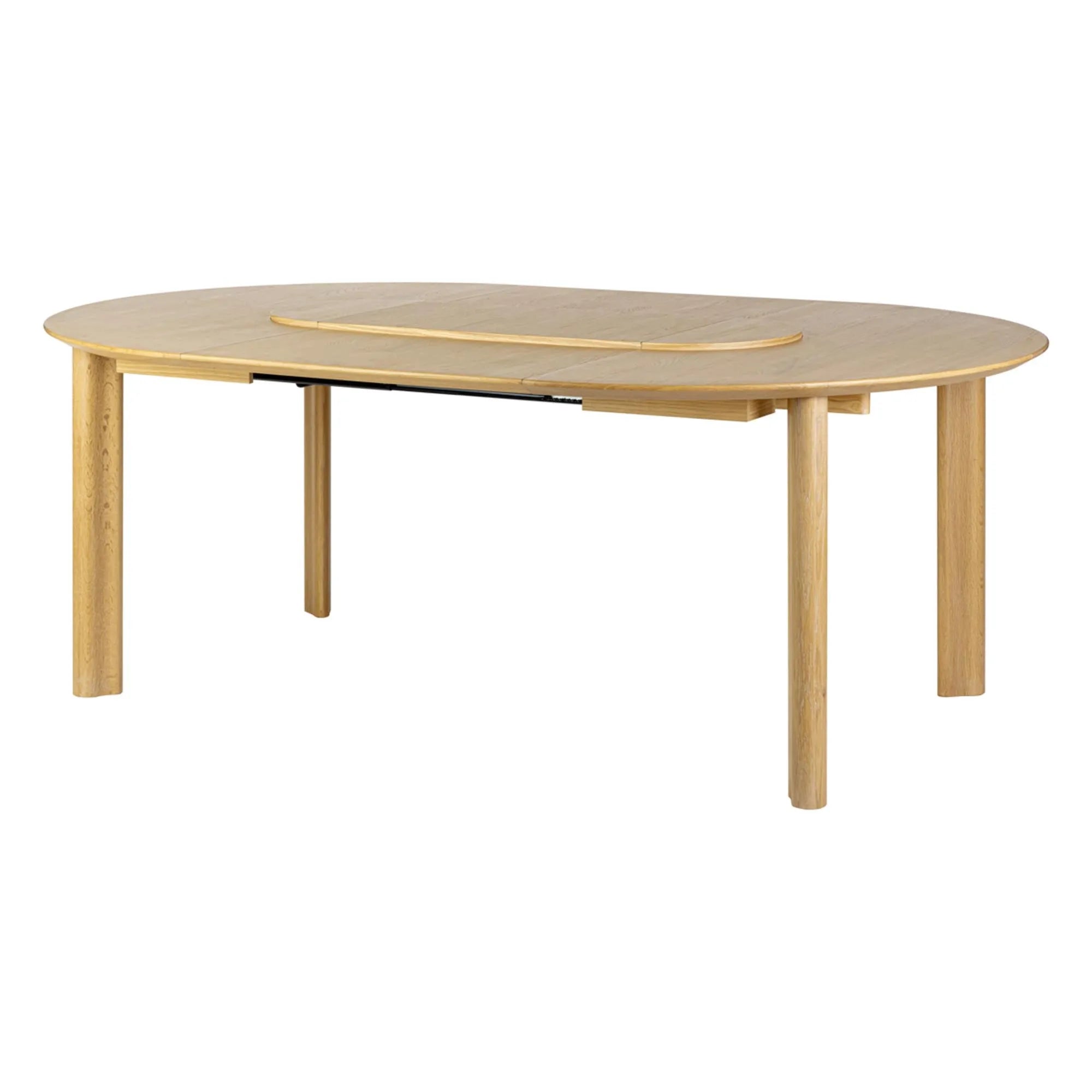 Stilvoller Umage Comfort Circle Tisch, erweiterbar für große Feiern.