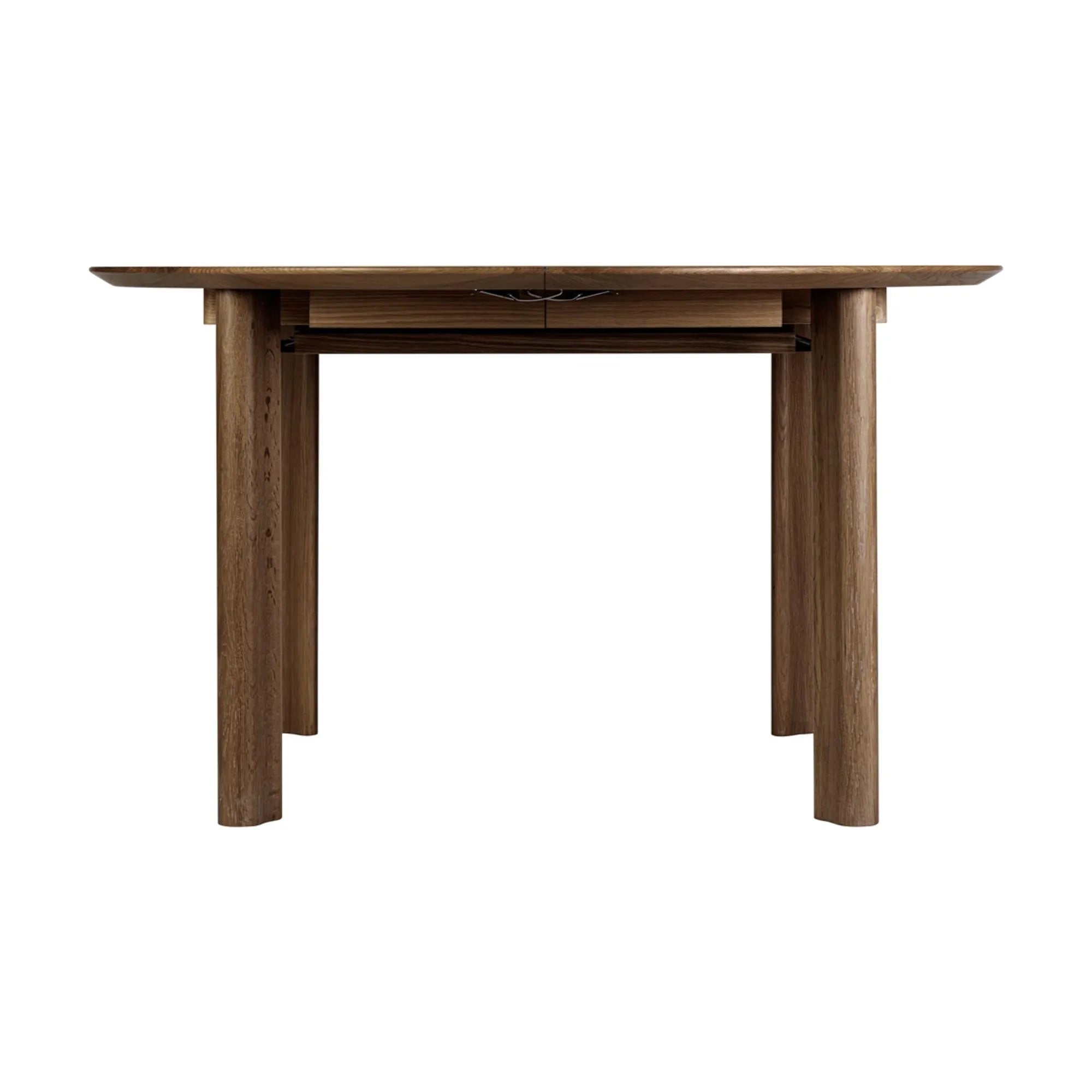 Stilvoller Umage Comfort Circle Tisch, erweiterbar für große Feiern.