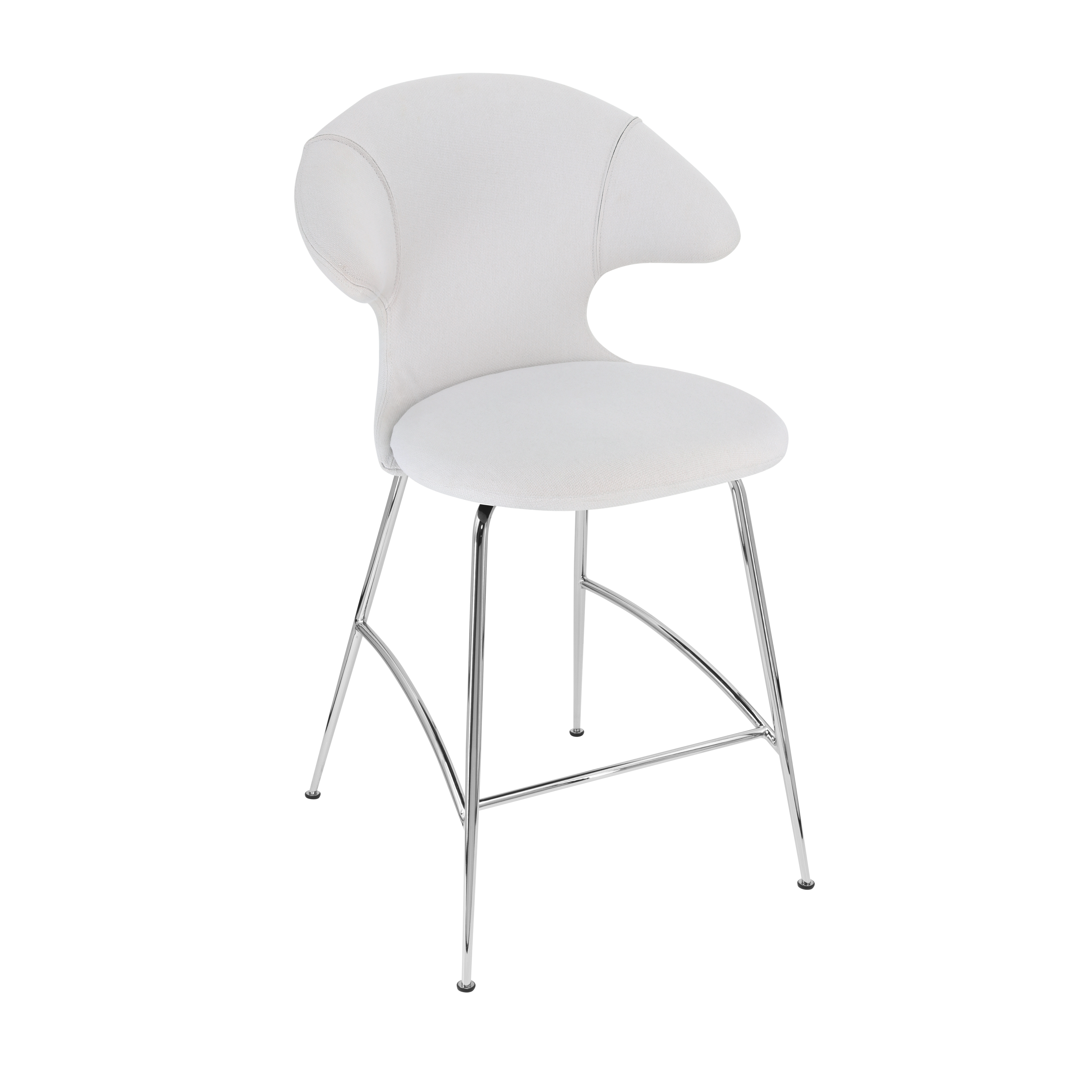 Time Flies Counter Stuhl in Sterling präsentiert im Onlineshop von KAQTU Design AG. Barstuhl mit Armlehne ist von Umage