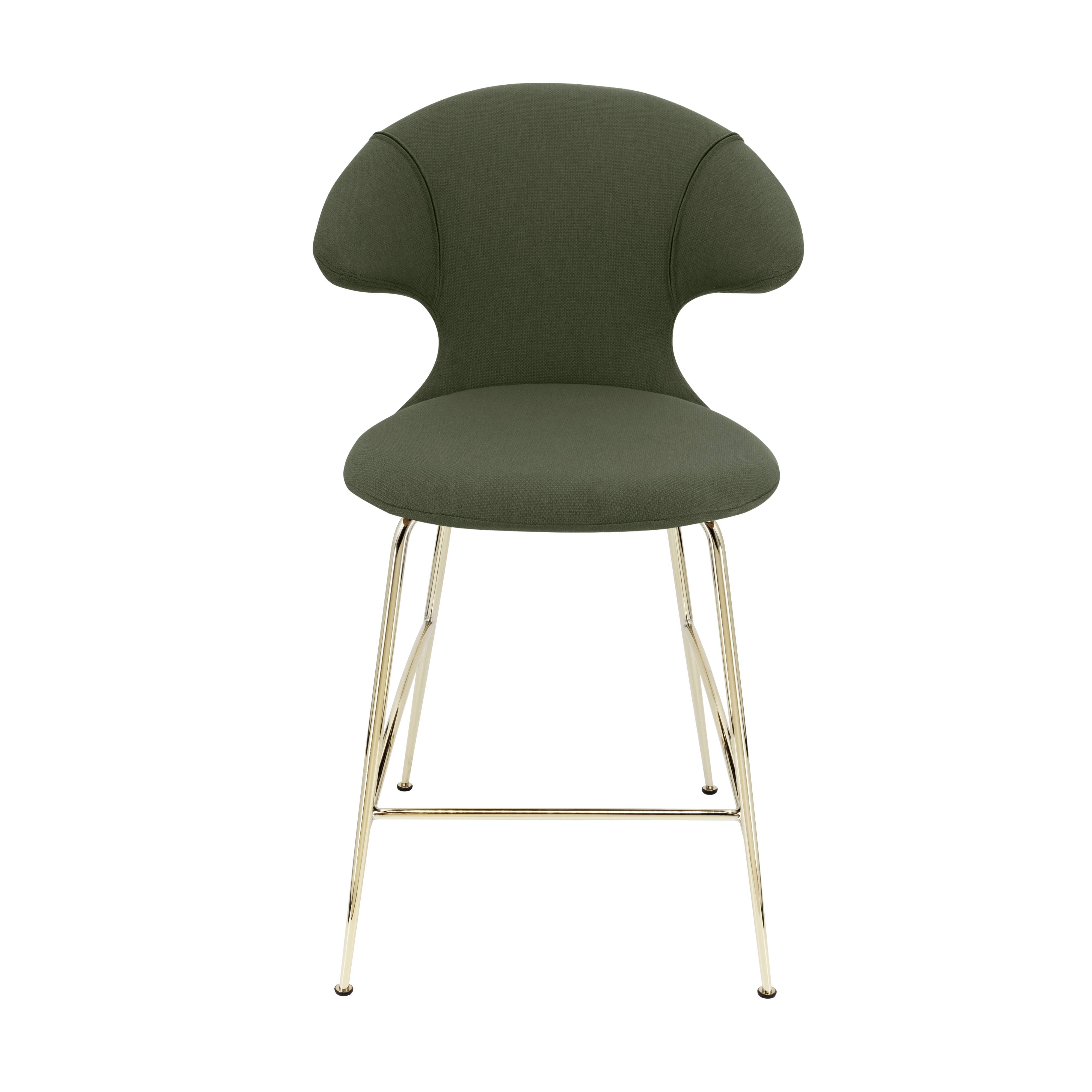 Time Flies Counter Stuhl in Racing Green präsentiert im Onlineshop von KAQTU Design AG. Barstuhl mit Armlehne ist von Umage