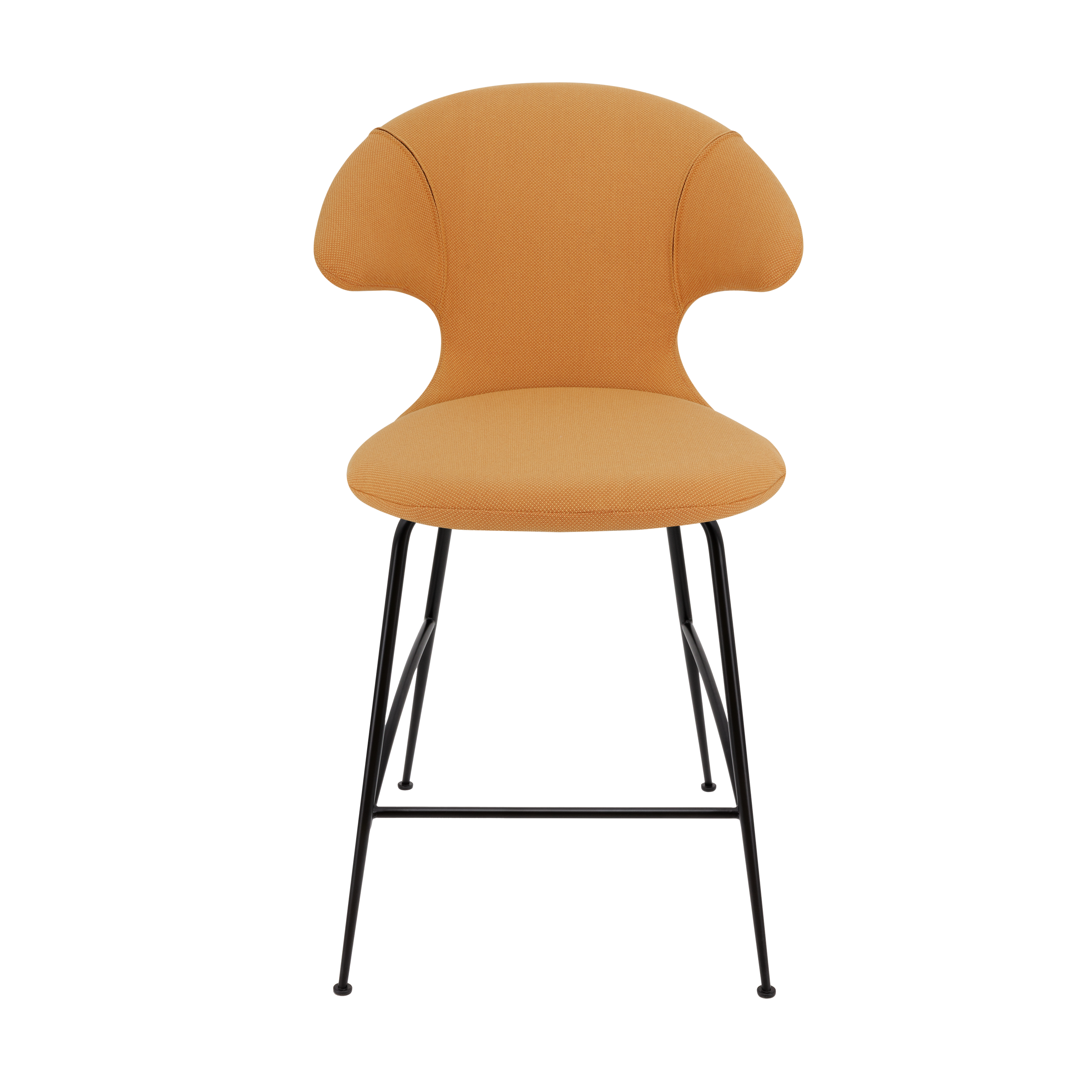 Time Flies Counter Stuhl in Tangerine präsentiert im Onlineshop von KAQTU Design AG. Barstuhl mit Armlehne ist von Umage