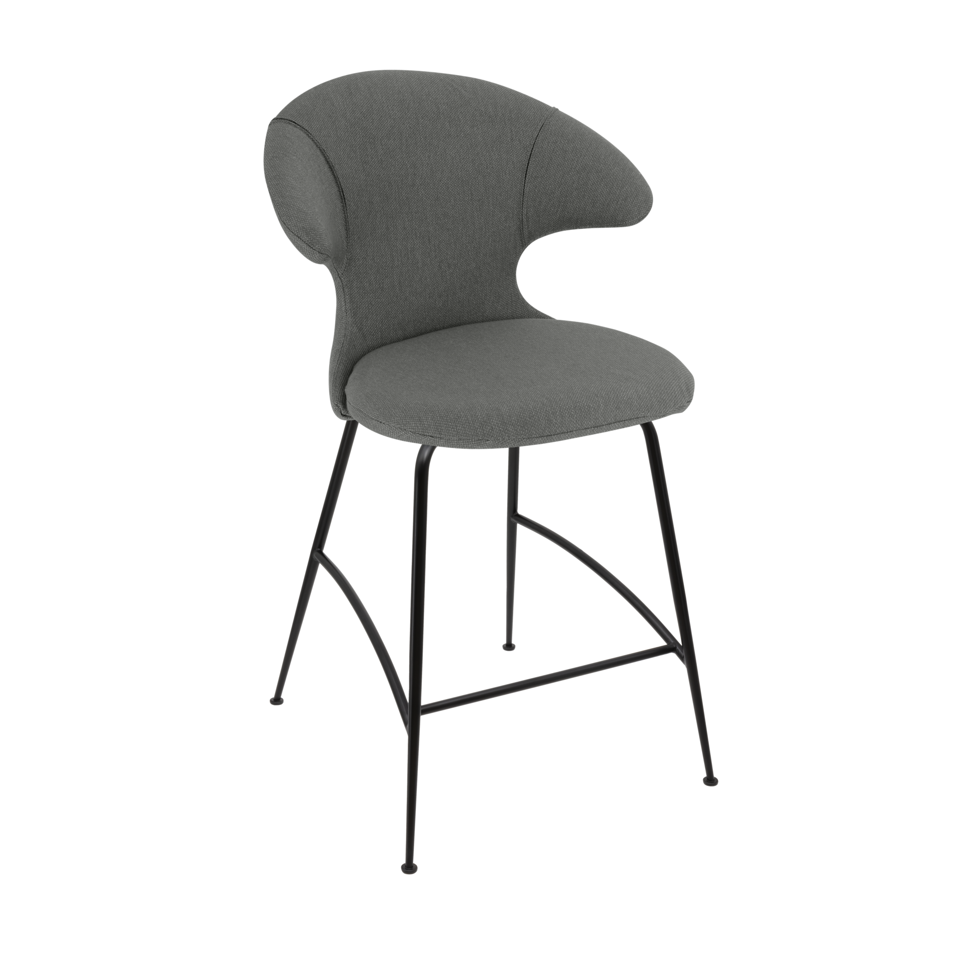 Time Flies Counter Stuhl in Morning Meadows präsentiert im Onlineshop von KAQTU Design AG. Barstuhl mit Armlehne ist von Umage