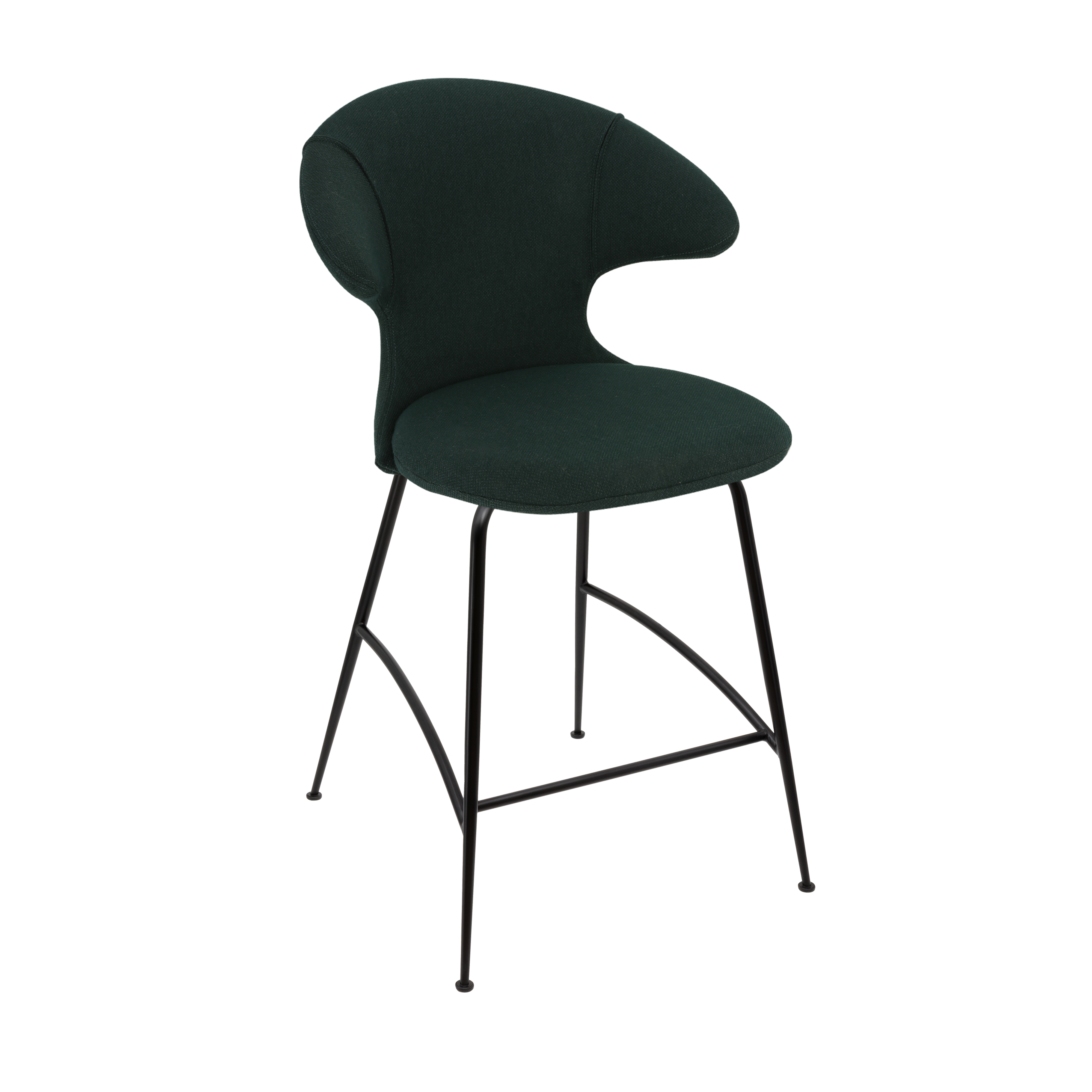 Time Flies Counter Stuhl in Calm Seas präsentiert im Onlineshop von KAQTU Design AG. Barstuhl mit Armlehne ist von Umage