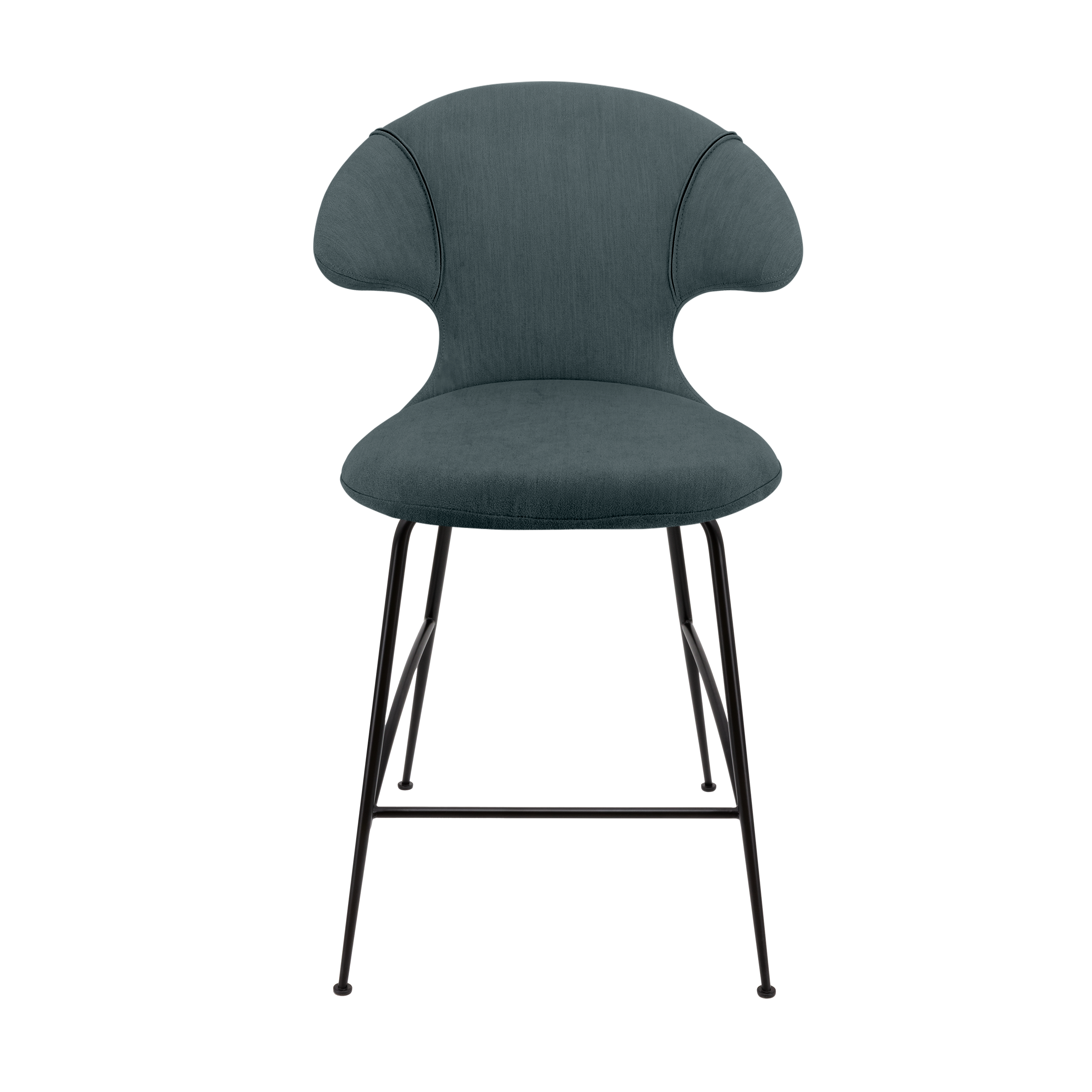 Time Flies Counter Stuhl in Quantom Blue präsentiert im Onlineshop von KAQTU Design AG. Barstuhl mit Armlehne ist von Umage