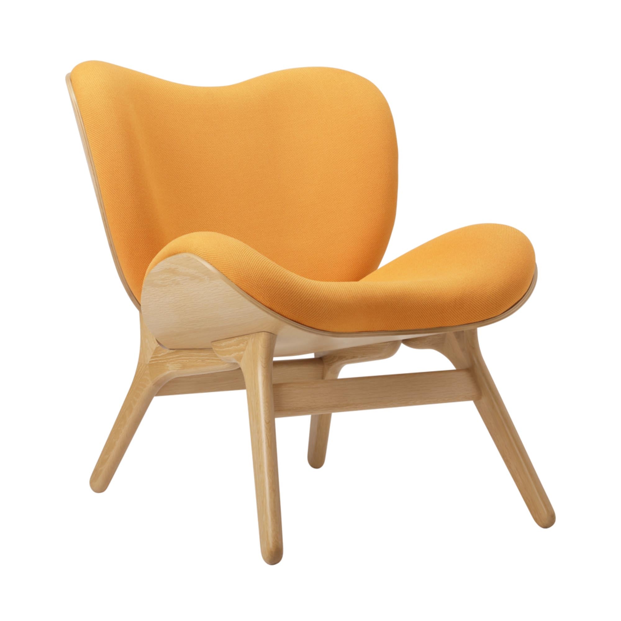Erleben Sie den A Conversation Piece Low Sessel von Umage – skandinavisches Design, das Eleganz und Gemütlichkeit in Ihr Zuhause bringt.