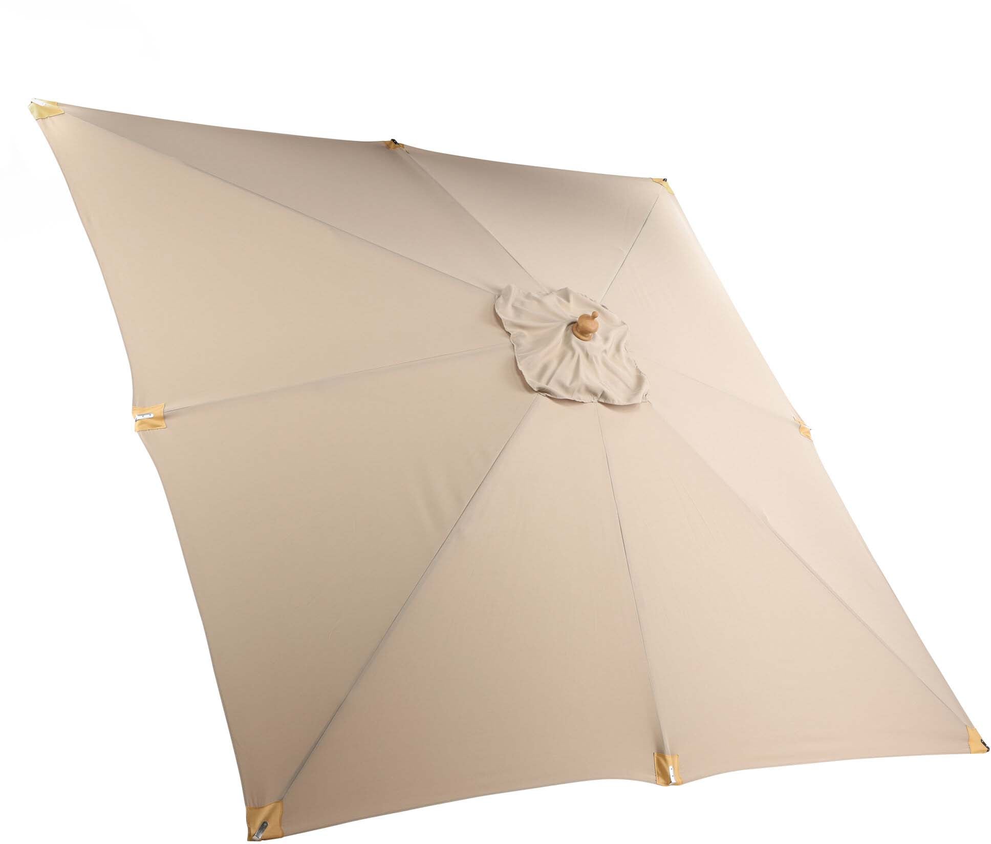 Naxos Sonnenschirm in Braun präsentiert im Onlineshop von KAQTU Design AG. Sonnenschirm ist von Venture Home