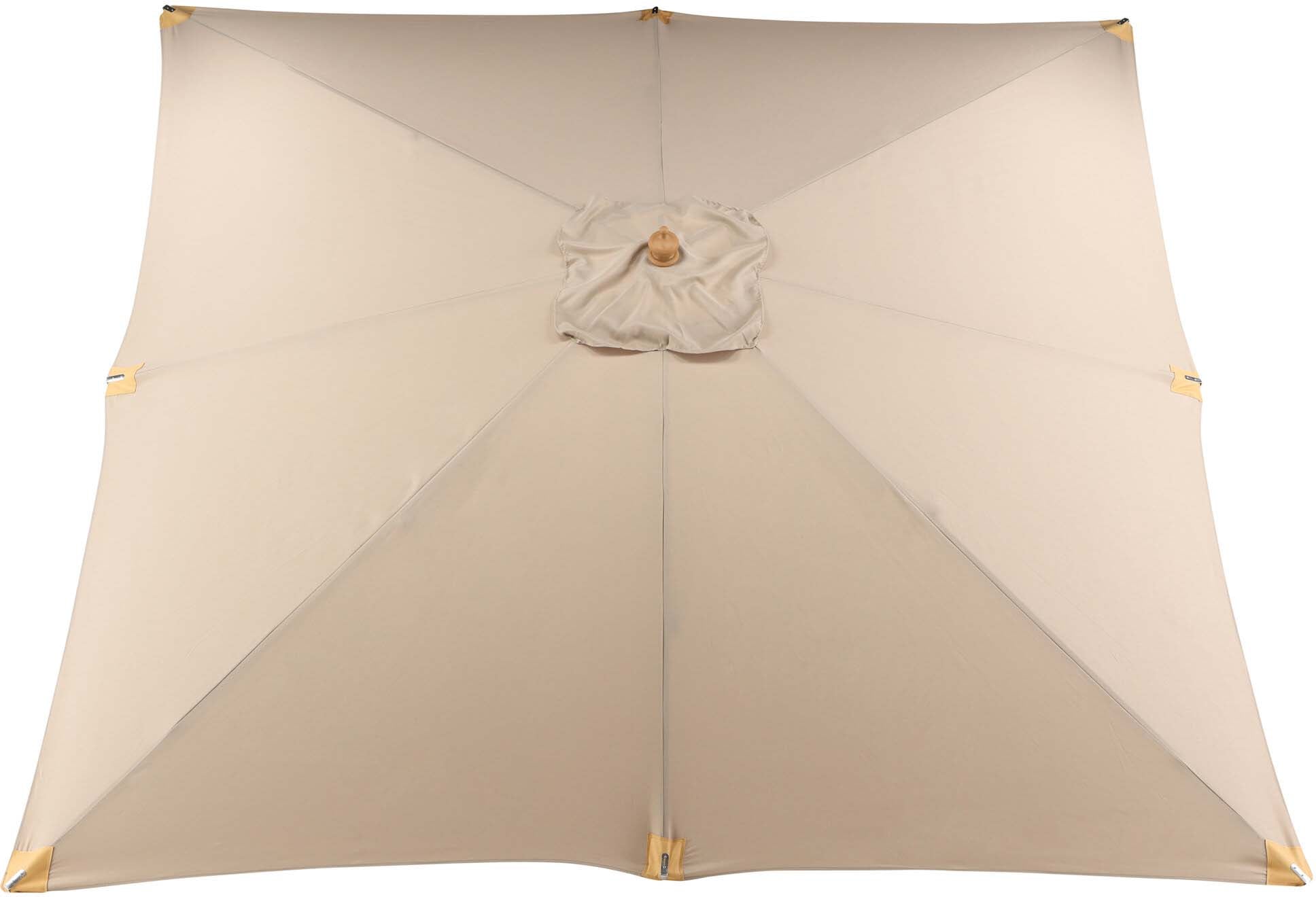 Naxos Sonnenschirm in Braun präsentiert im Onlineshop von KAQTU Design AG. Sonnenschirm ist von Venture Home