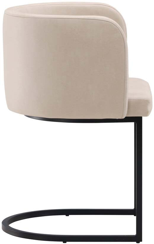 Simrishamn Stuhl in Beige präsentiert im Onlineshop von KAQTU Design AG. Schalenstuhl mit Armlehnen ist von Furniture Fashion