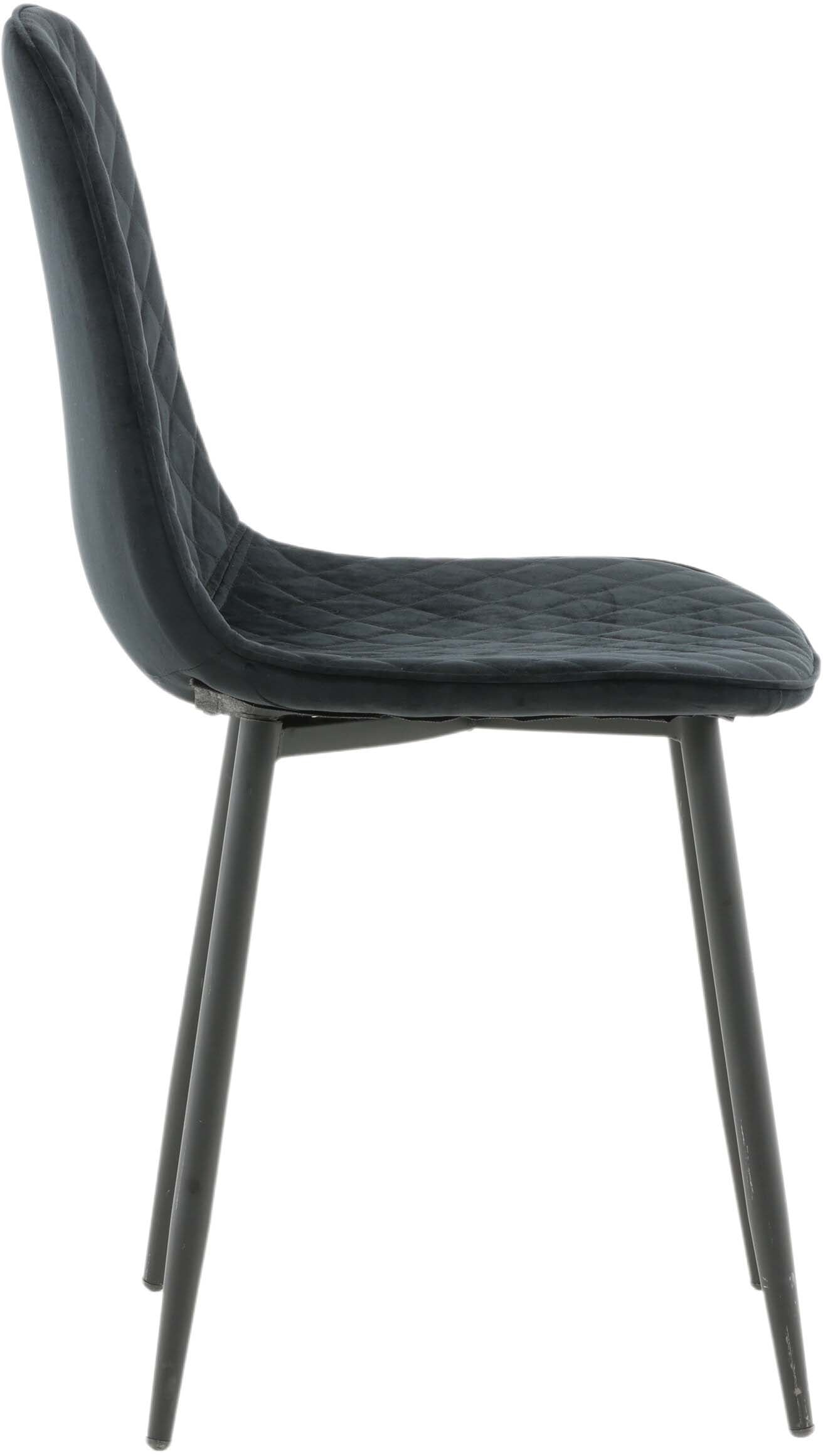 Polar Diamond Stuhl in Schwarz/Schwarz präsentiert im Onlineshop von KAQTU Design AG. Stuhl ist von Venture Home