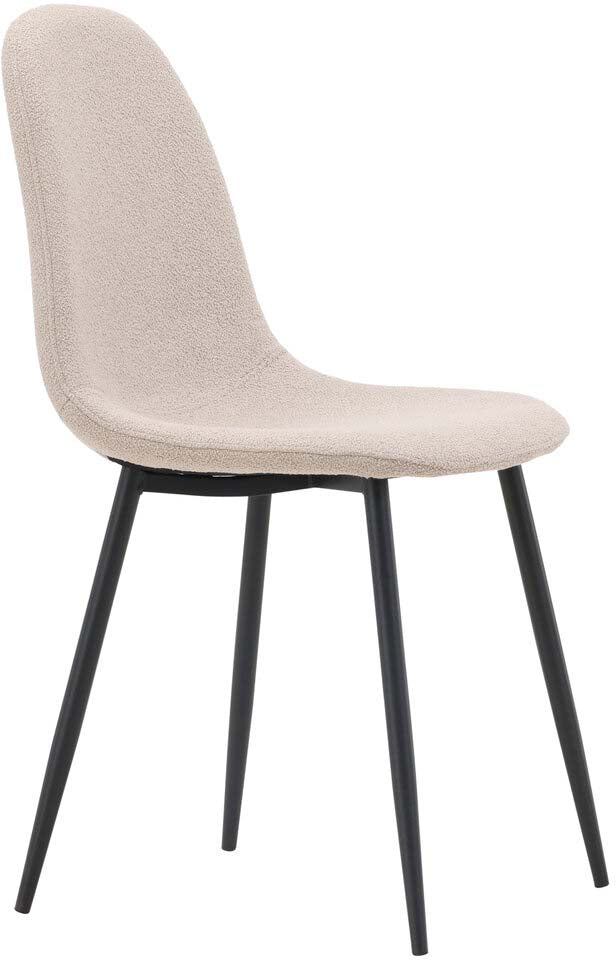 Polar Stuhl in Beige/Schwarz präsentiert im Onlineshop von KAQTU Design AG. Stuhl ist von Venture Home