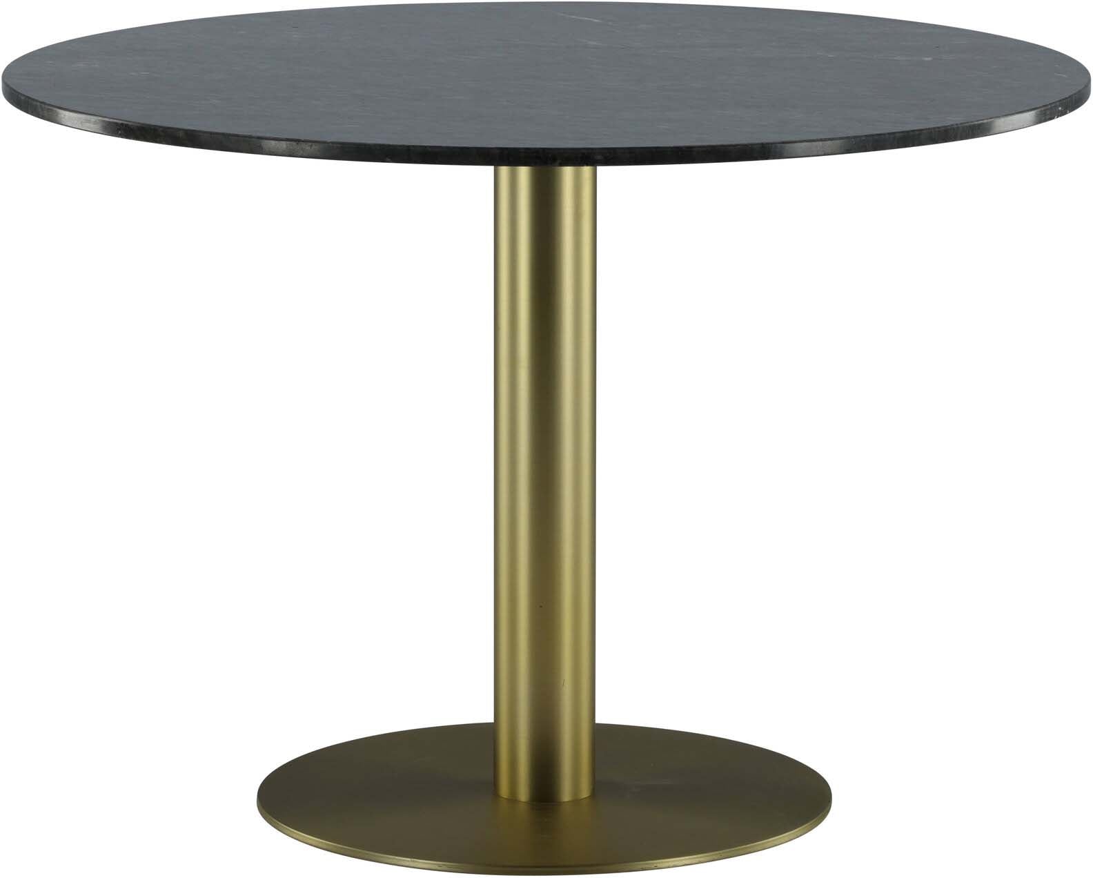 Estelle Tisch in Grau / Schwarz / Gold präsentiert im Onlineshop von KAQTU Design AG. Esstisch ist von Venture Home