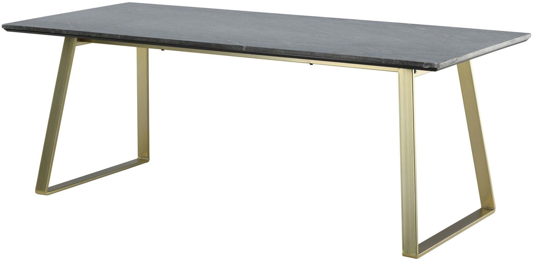 Estelle Tisch in Grau / Gold präsentiert im Onlineshop von KAQTU Design AG. Esstisch ist von Venture Home