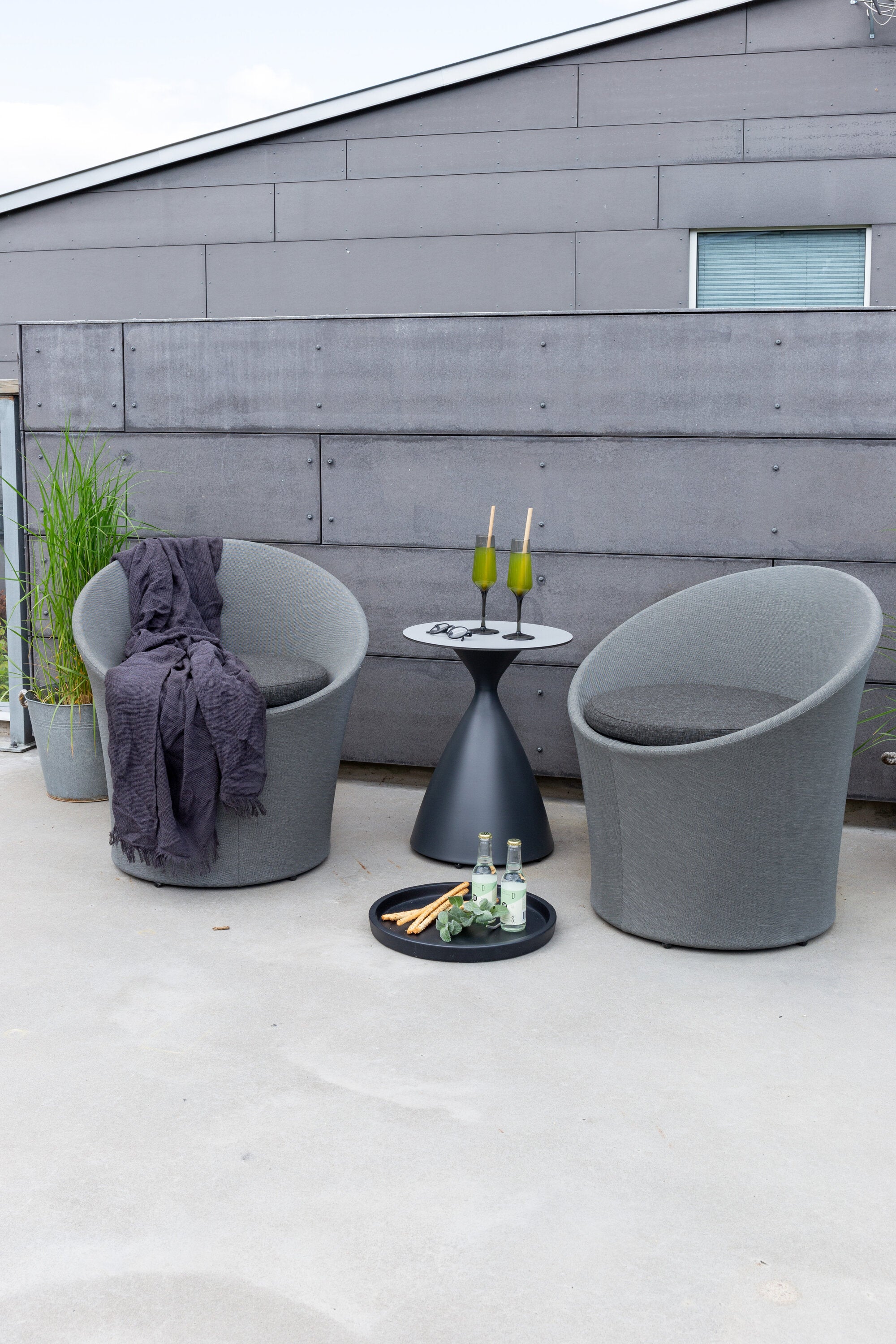 Spoga Lounge Outdoorset ⌀40cm - KAQTU Design